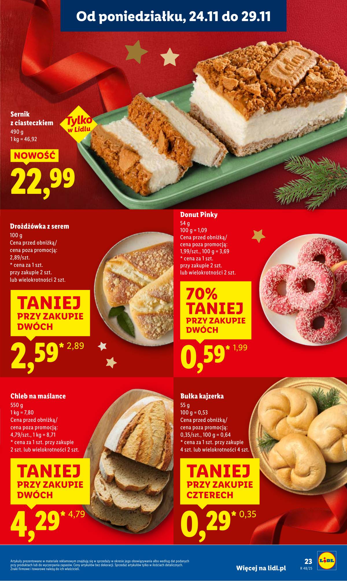 Lidl Lenkija - OFERTA WAŻNA OD 24.11 DO 26.11 23 puslapis