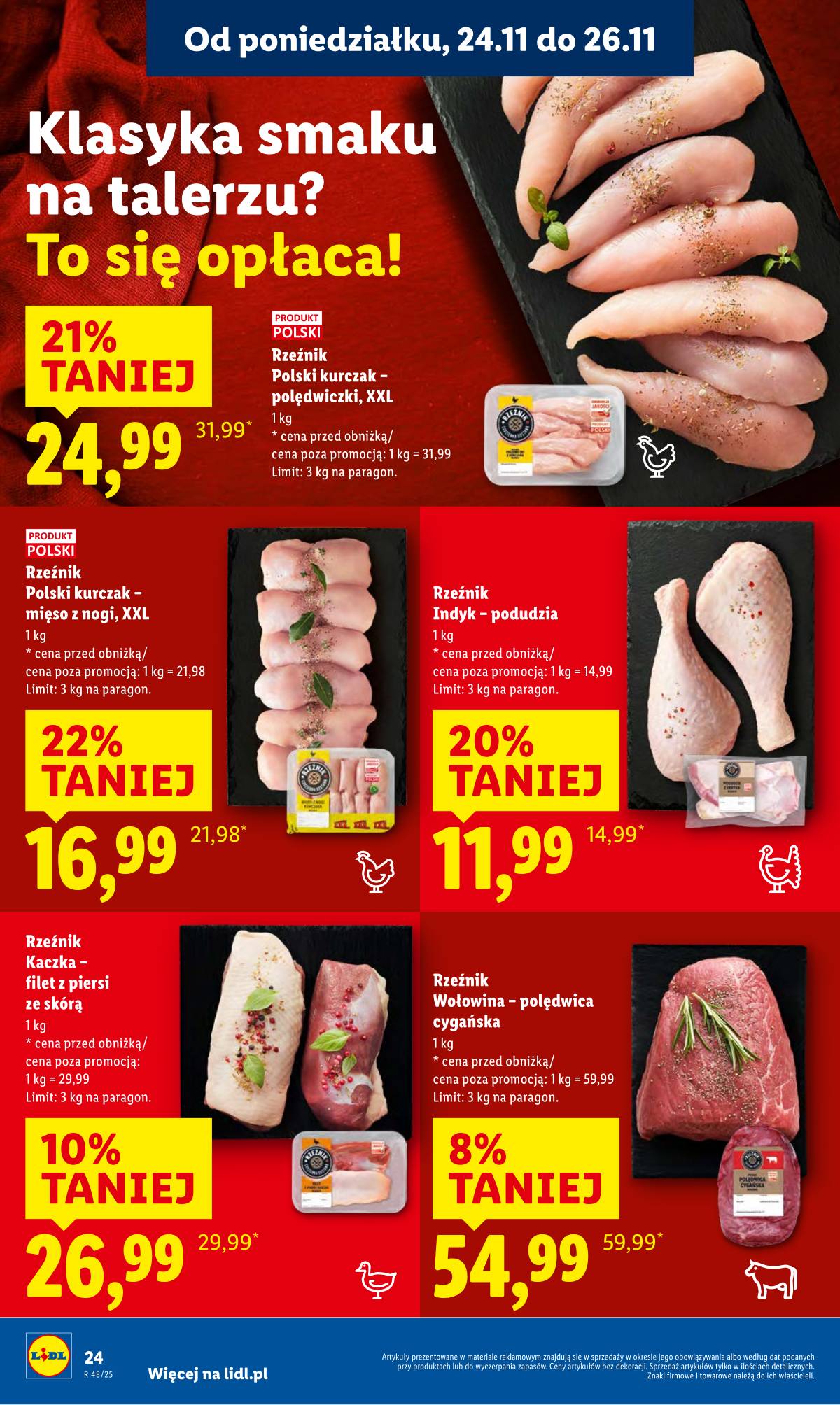 Lidl Lenkija - OFERTA WAŻNA OD 24.11 DO 26.11 24 puslapis