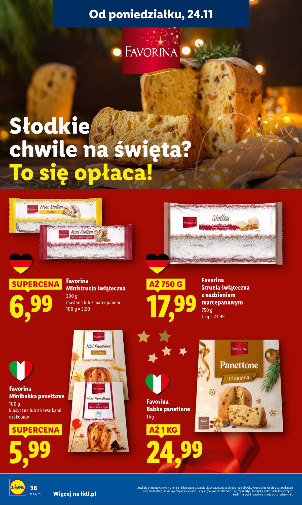 Lidl Lenkija - OFERTA WAŻNA OD 24.11 DO 26.11 38 puslapis