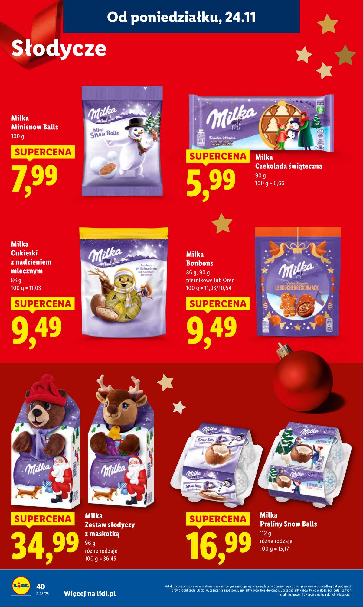 Lidl Lenkija - OFERTA WAŻNA OD 24.11 DO 26.11 40 puslapis