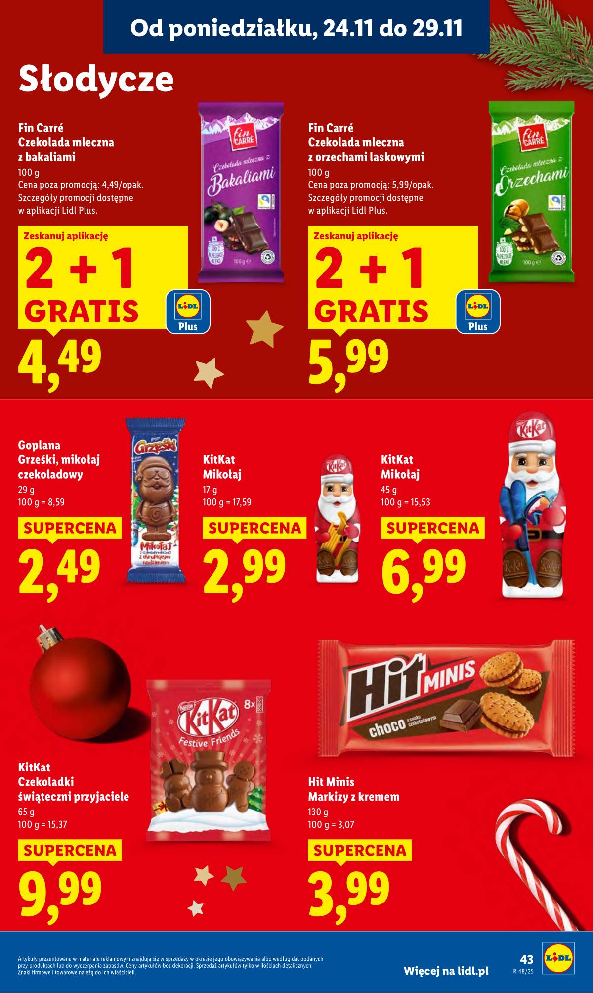 Lidl Lenkija - OFERTA WAŻNA OD 24.11 DO 26.11 43 puslapis
