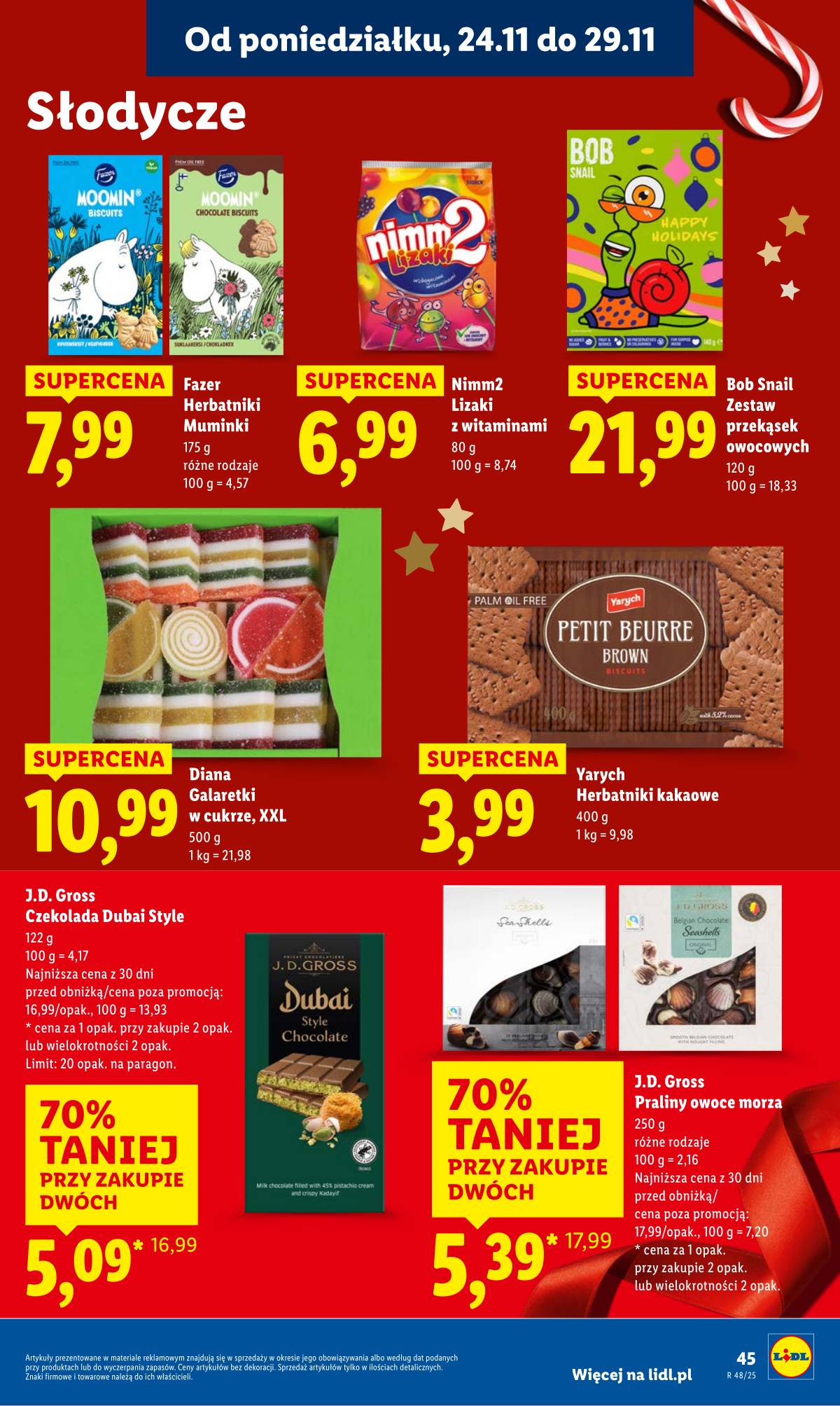 Lidl Lenkija - OFERTA WAŻNA OD 24.11 DO 26.11 45 puslapis