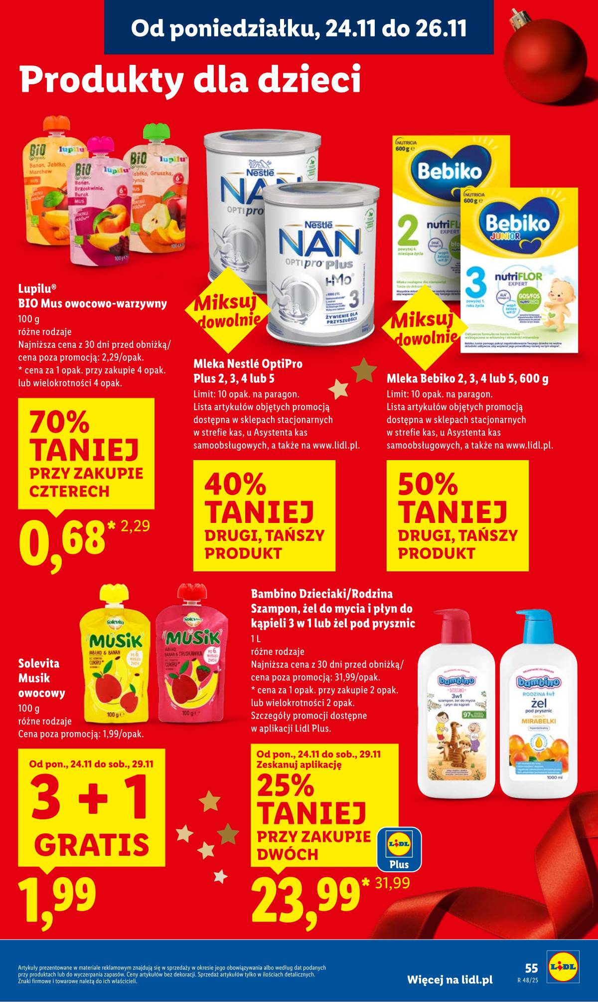 Lidl Lenkija - OFERTA WAŻNA OD 24.11 DO 26.11 55 puslapis