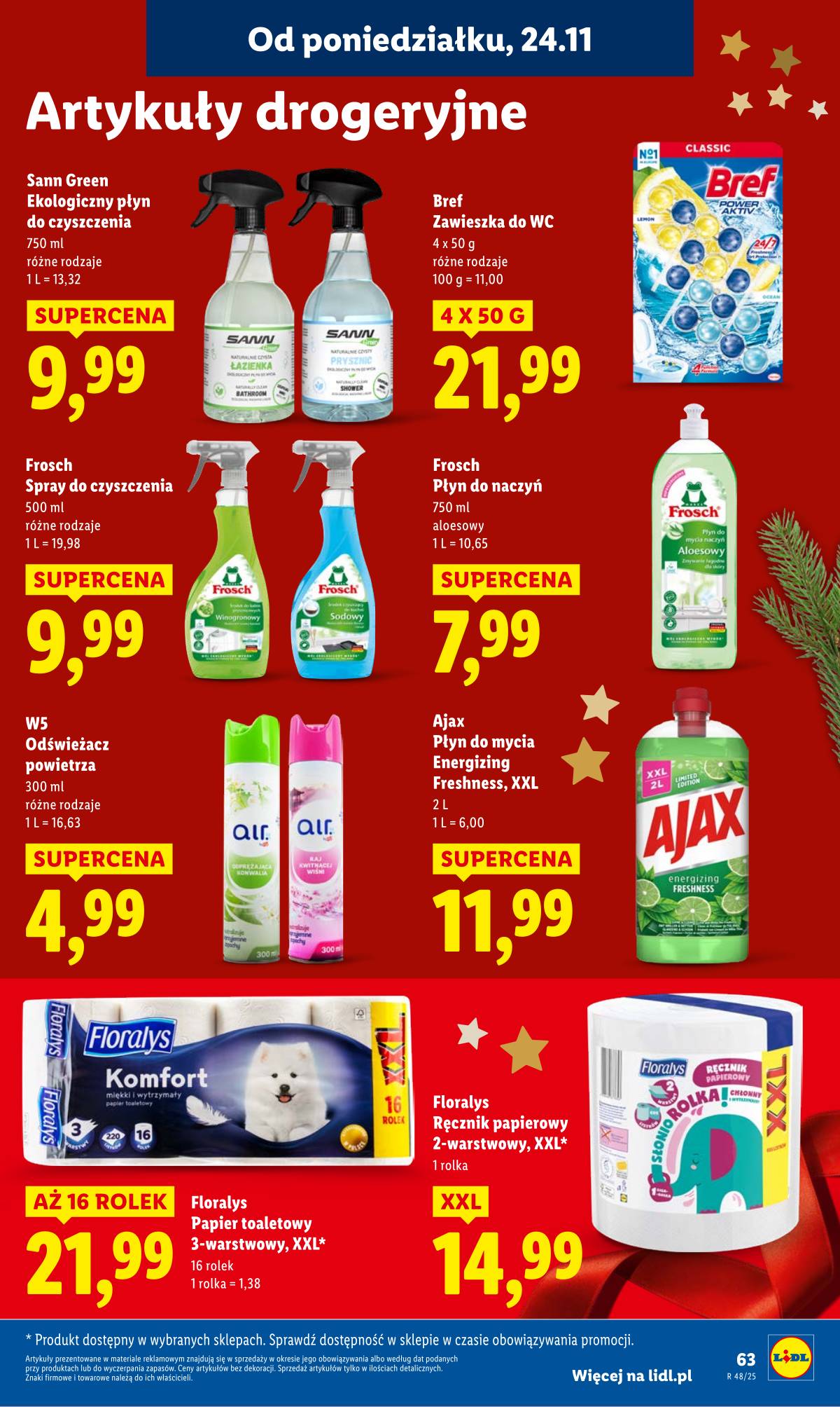 Lidl Lenkija - OFERTA WAŻNA OD 24.11 DO 26.11 63 puslapis