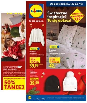 Lidl Lenkija - OFERTA WAŻNA OD 1.12 2025-12-01 – 2025-12-07