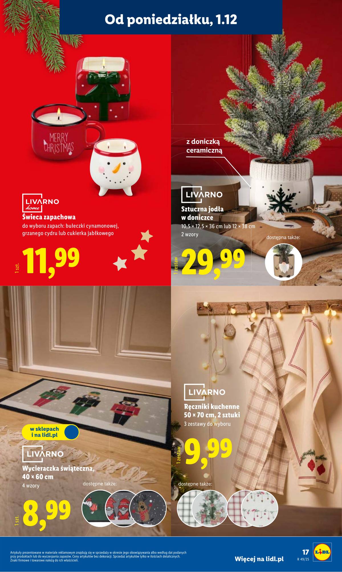 Lidl Lenkija - OFERTA WAŻNA OD 1.12 23 puslapis