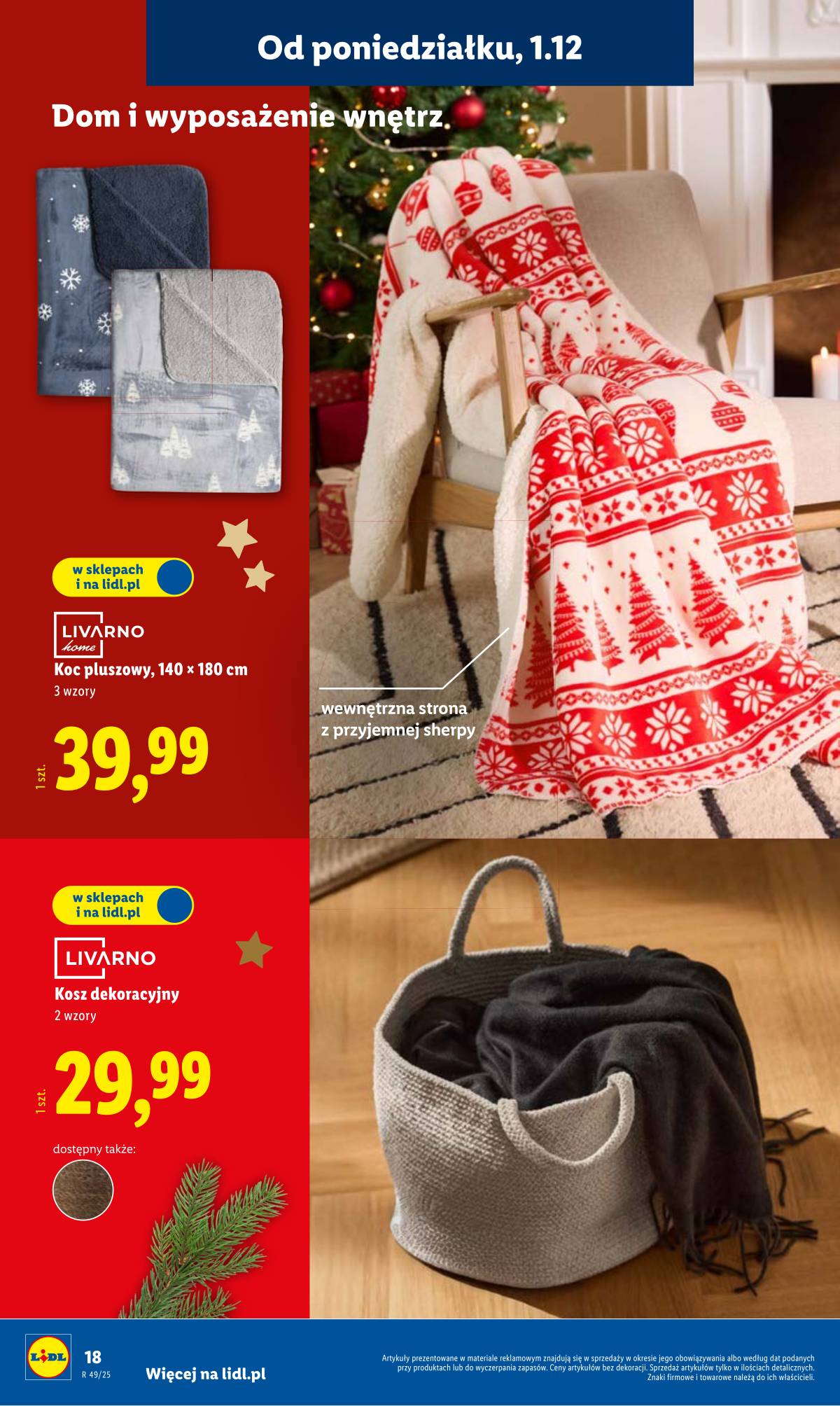 Lidl Lenkija - OFERTA WAŻNA OD 1.12 24 puslapis