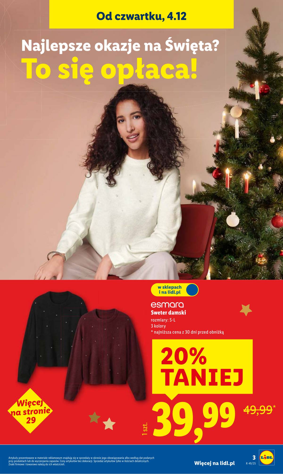 Lidl Lenkija - OFERTA WAŻNA OD 1.12 3 puslapis
