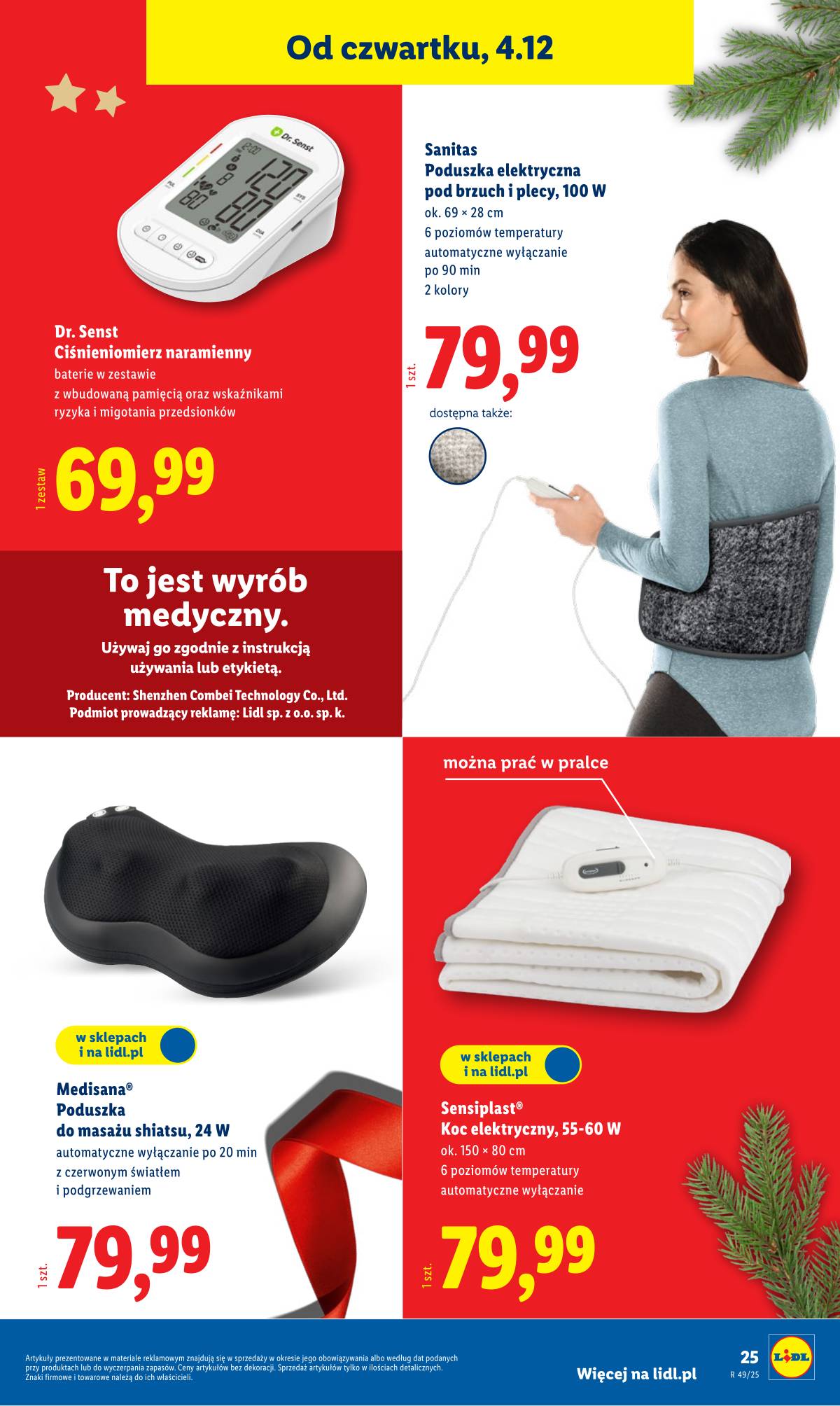 Lidl Lenkija - OFERTA WAŻNA OD 1.12 31 puslapis