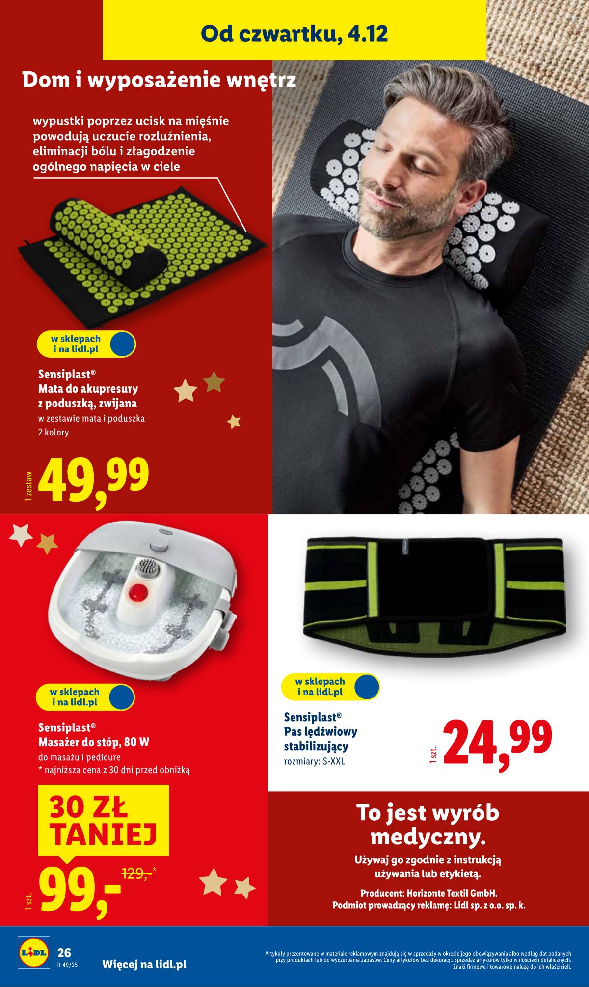 Lidl Lenkija - OFERTA WAŻNA OD 1.12 32 puslapis