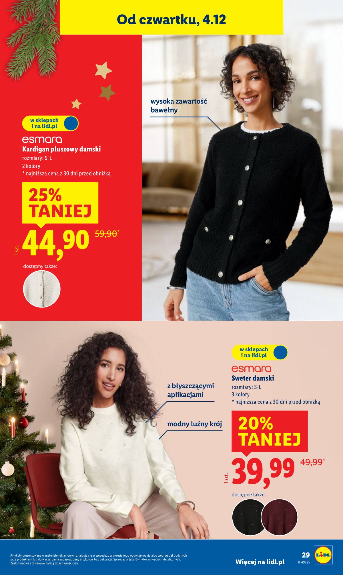Lidl Lenkija - OFERTA WAŻNA OD 1.12 35 puslapis