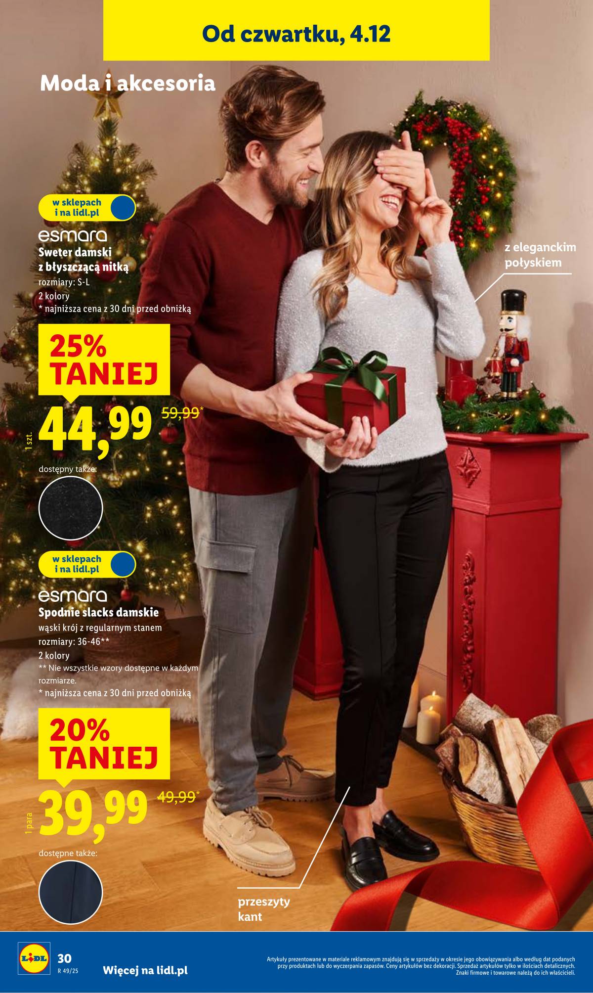 Lidl Lenkija - OFERTA WAŻNA OD 1.12 36 puslapis