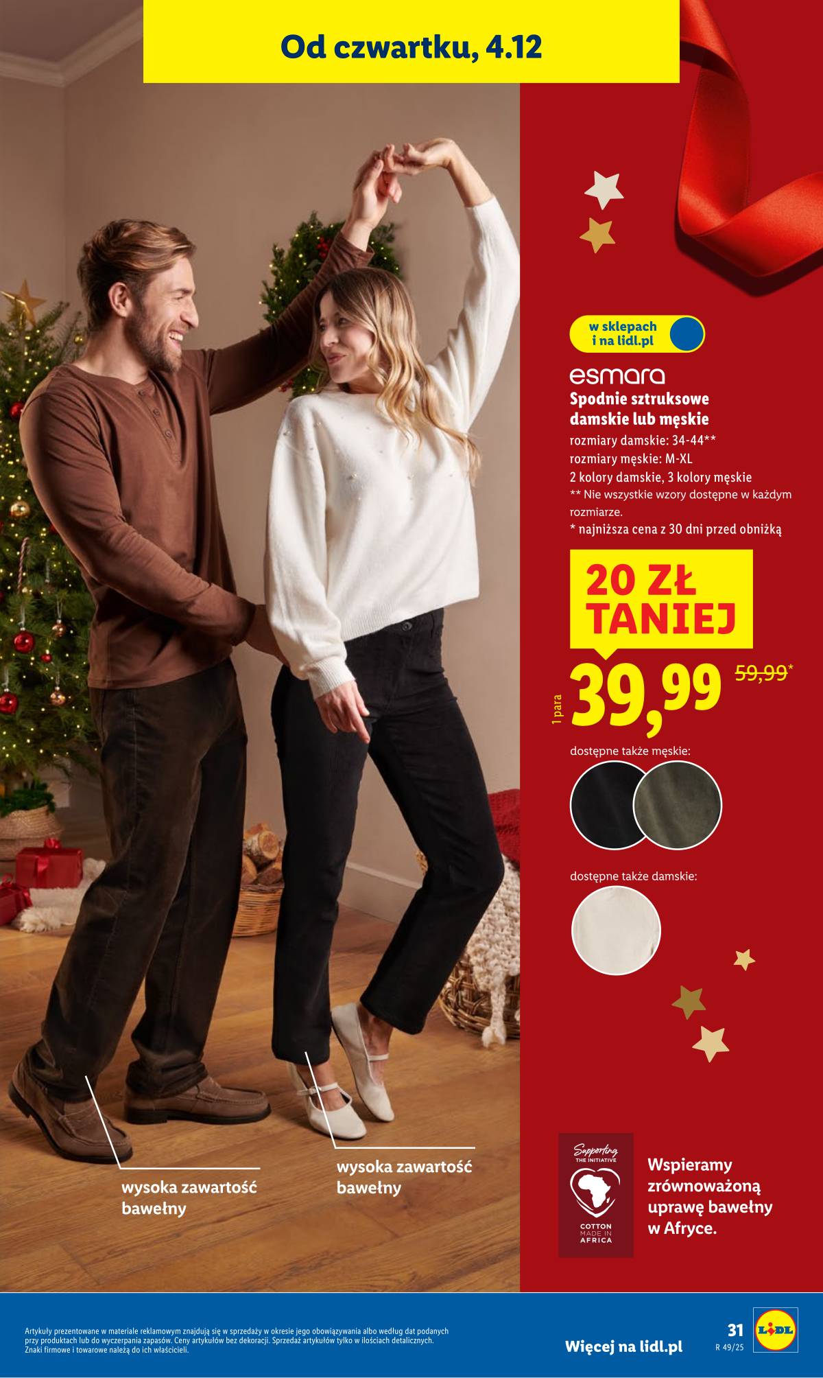 Lidl Lenkija - OFERTA WAŻNA OD 1.12 37 puslapis