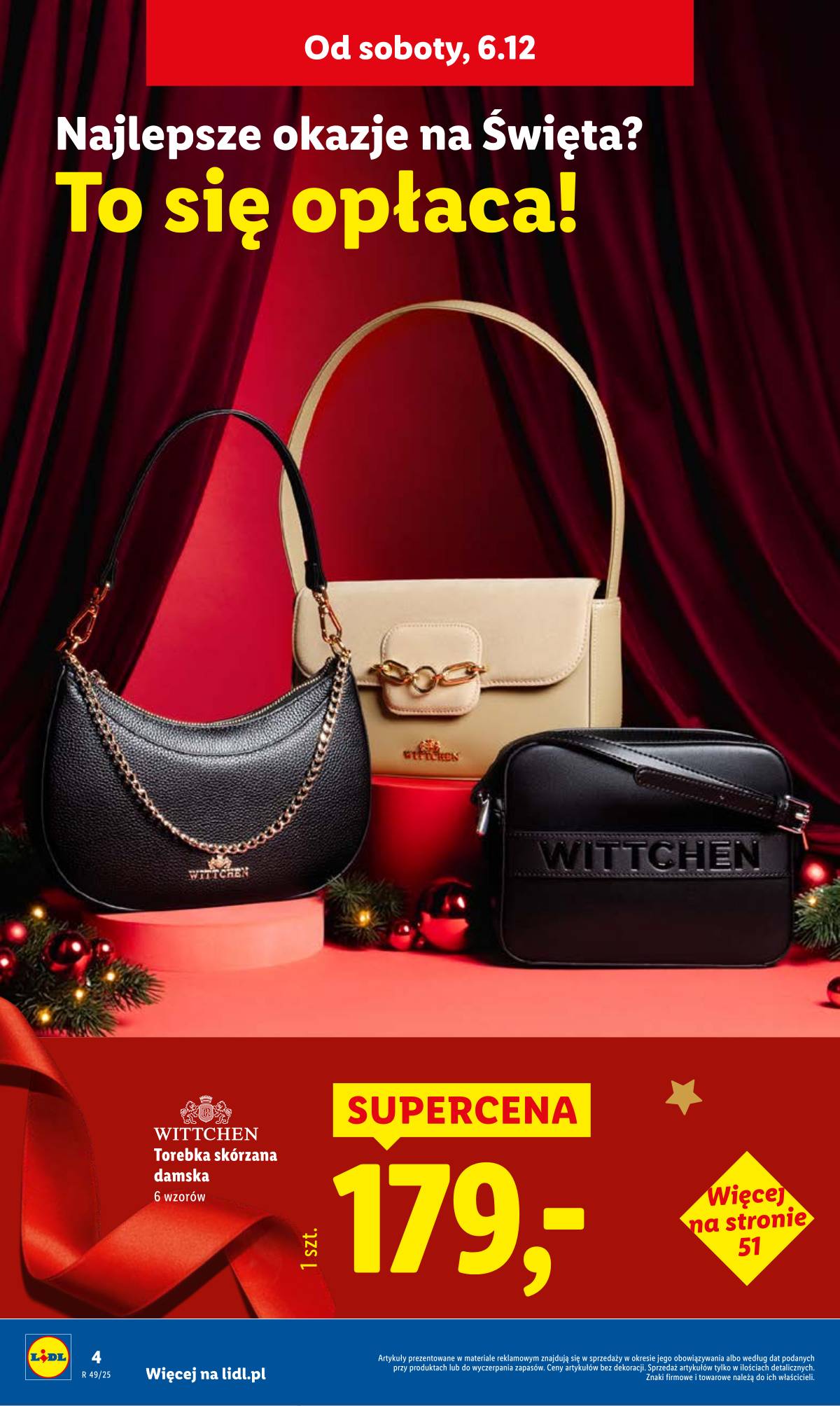 Lidl Lenkija - OFERTA WAŻNA OD 1.12 4 puslapis