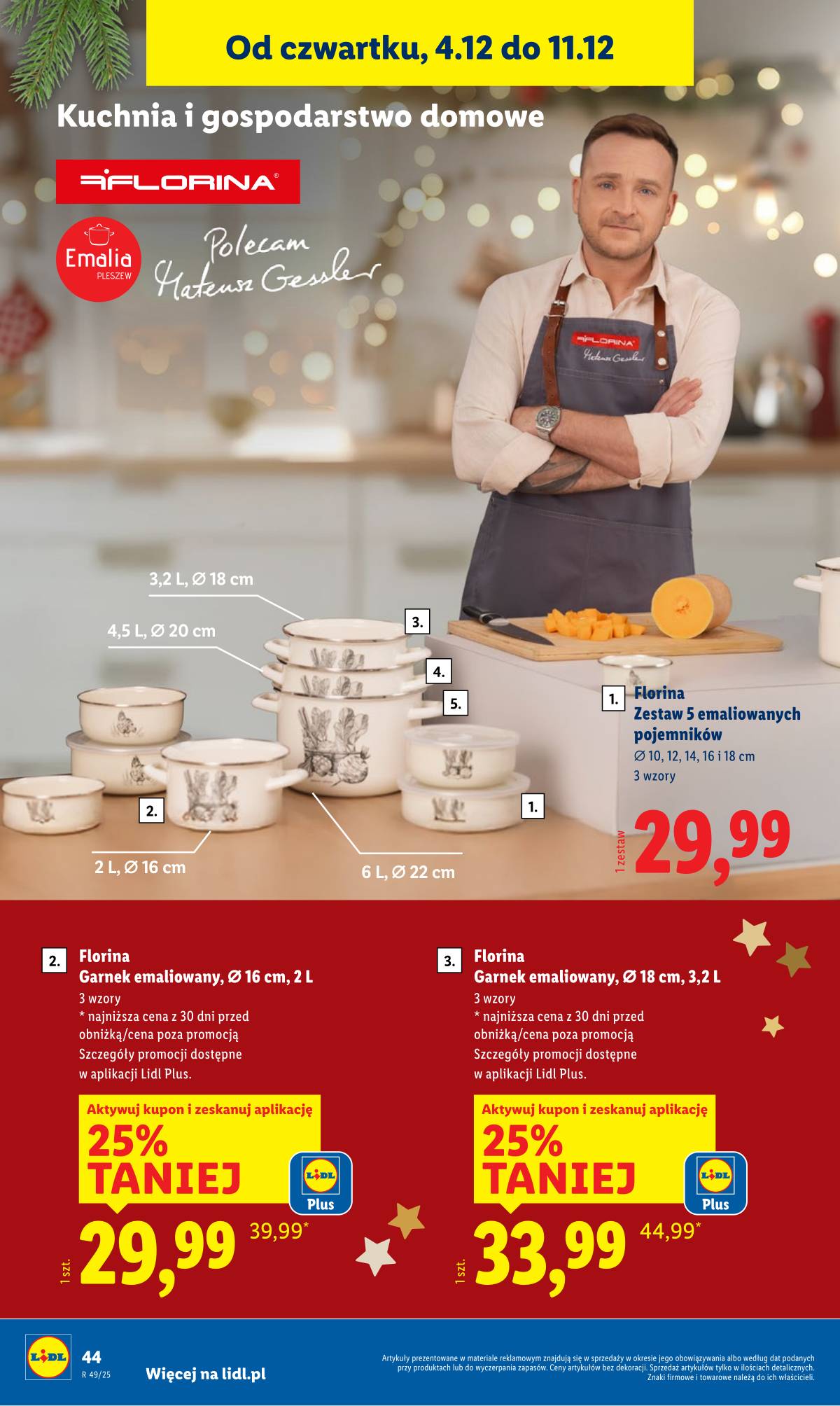 Lidl Lenkija - OFERTA WAŻNA OD 1.12 50 puslapis