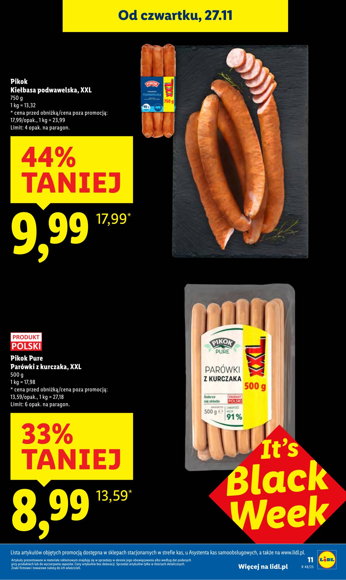 Lidl Lenkija - OFERTA WAŻNA OD 27.11 DO 29.11 11 puslapis