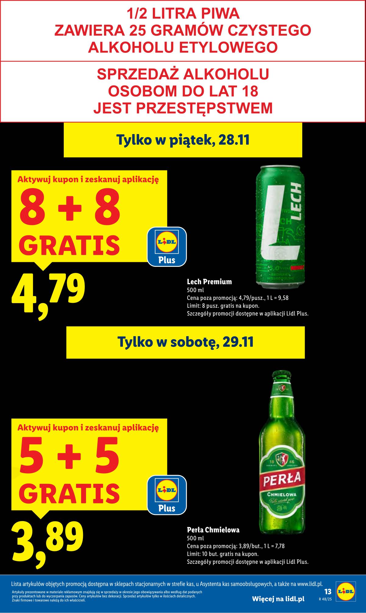 Lidl Lenkija - OFERTA WAŻNA OD 27.11 DO 29.11 13 puslapis