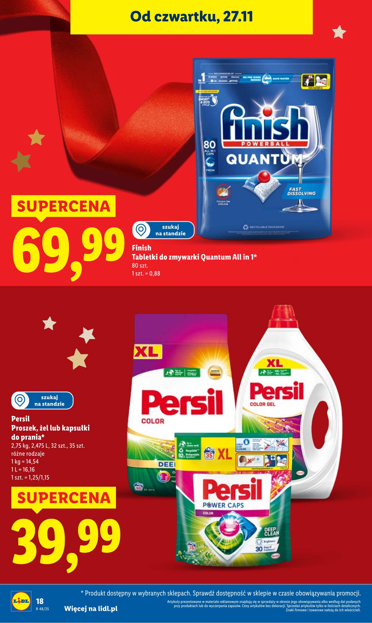 Lidl Lenkija - OFERTA WAŻNA OD 27.11 DO 29.11 18 puslapis