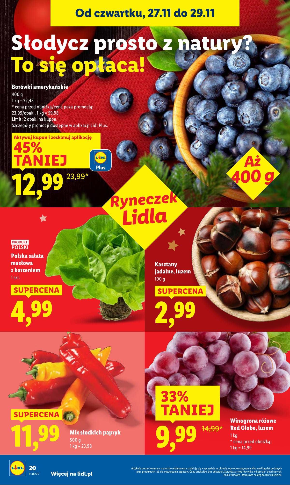 Lidl Lenkija - OFERTA WAŻNA OD 27.11 DO 29.11 20 puslapis