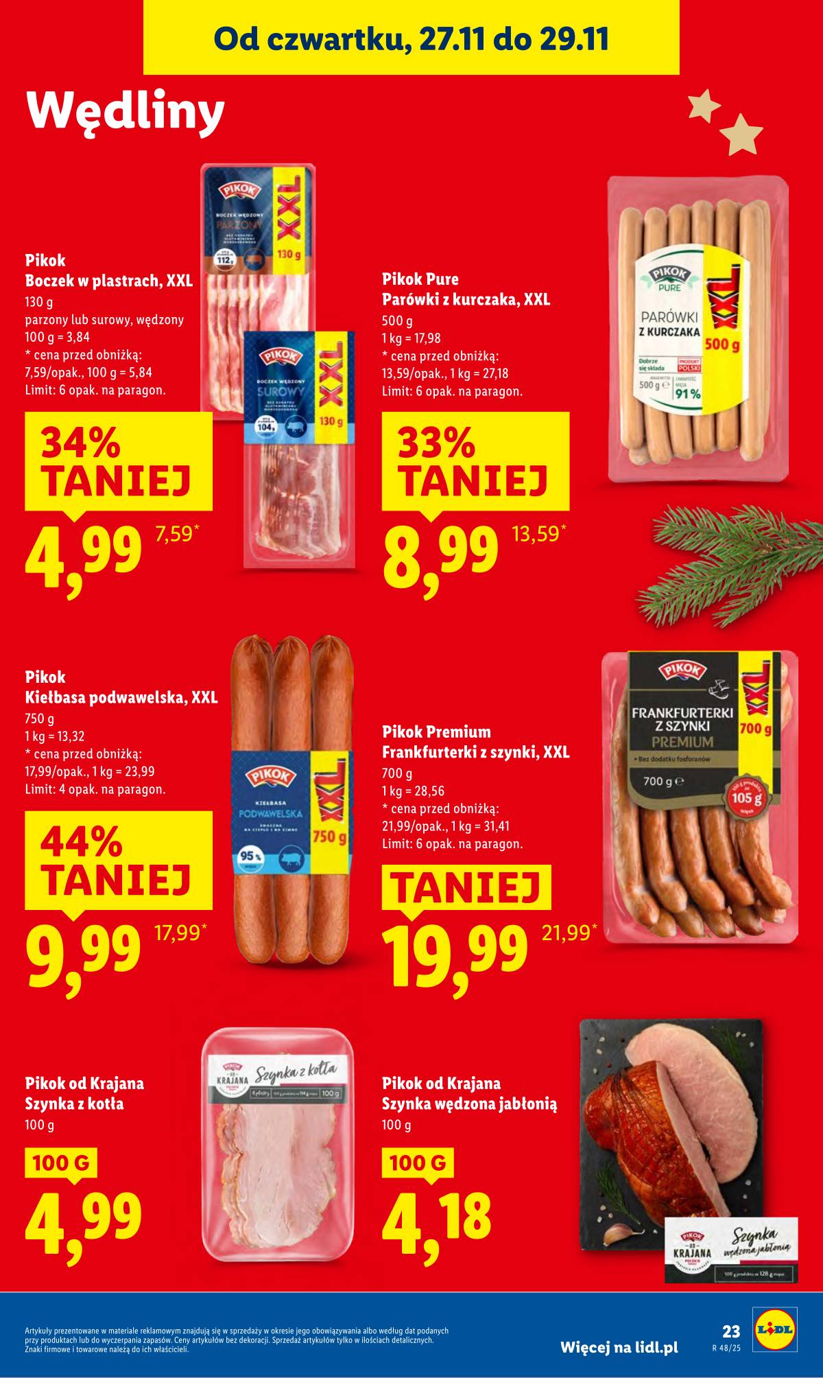 Lidl Lenkija - OFERTA WAŻNA OD 27.11 DO 29.11 23 puslapis
