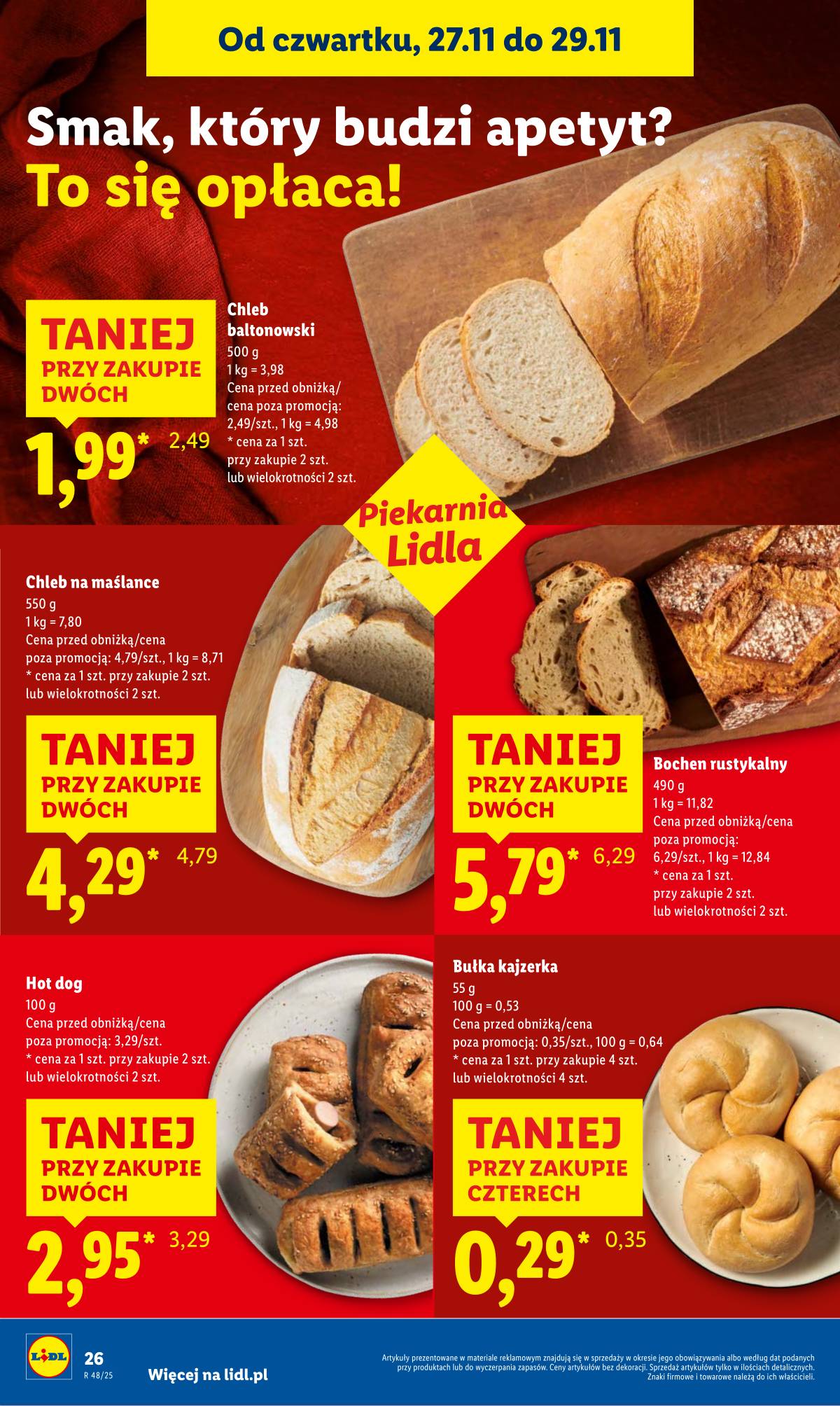 Lidl Lenkija - OFERTA WAŻNA OD 27.11 DO 29.11 26 puslapis