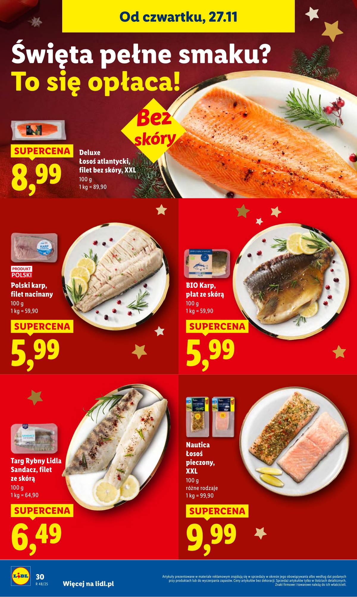 Lidl Lenkija - OFERTA WAŻNA OD 27.11 DO 29.11 30 puslapis