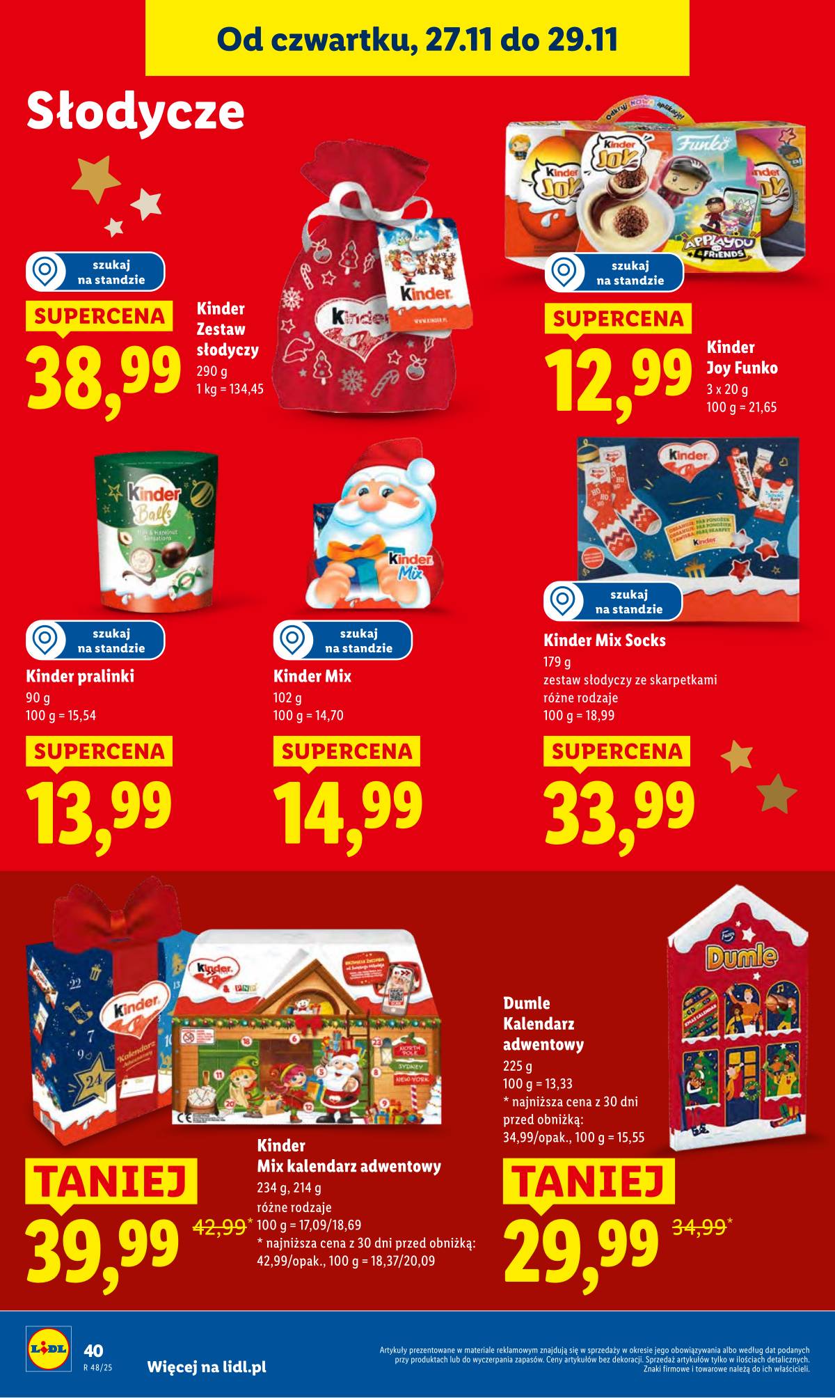 Lidl Lenkija - OFERTA WAŻNA OD 27.11 DO 29.11 40 puslapis