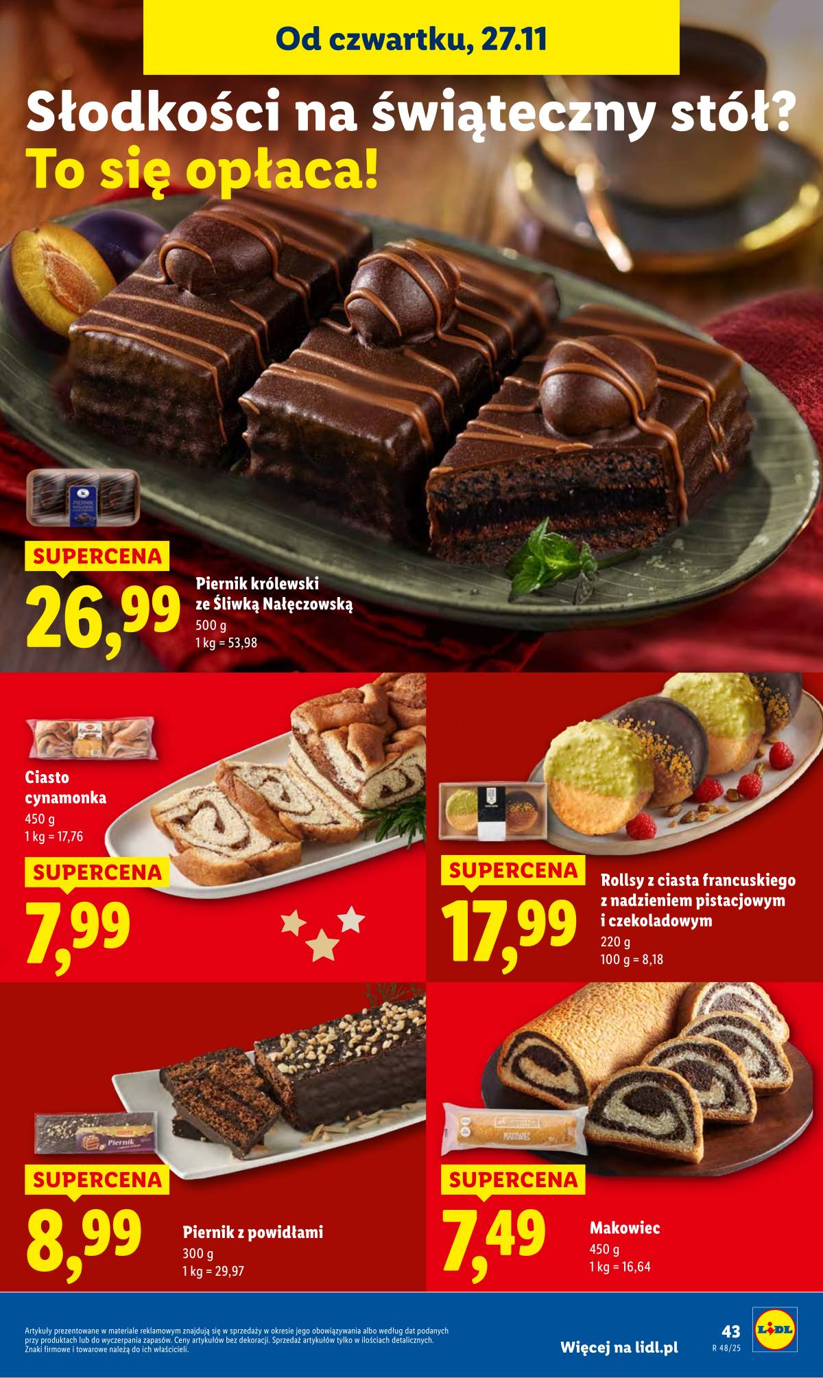 Lidl Lenkija - OFERTA WAŻNA OD 27.11 DO 29.11 43 puslapis