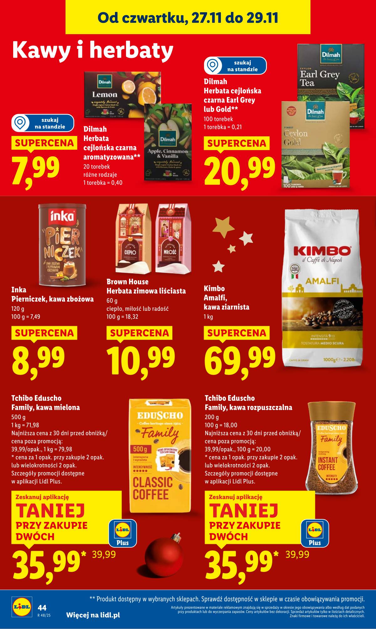 Lidl Lenkija - OFERTA WAŻNA OD 27.11 DO 29.11 44 puslapis