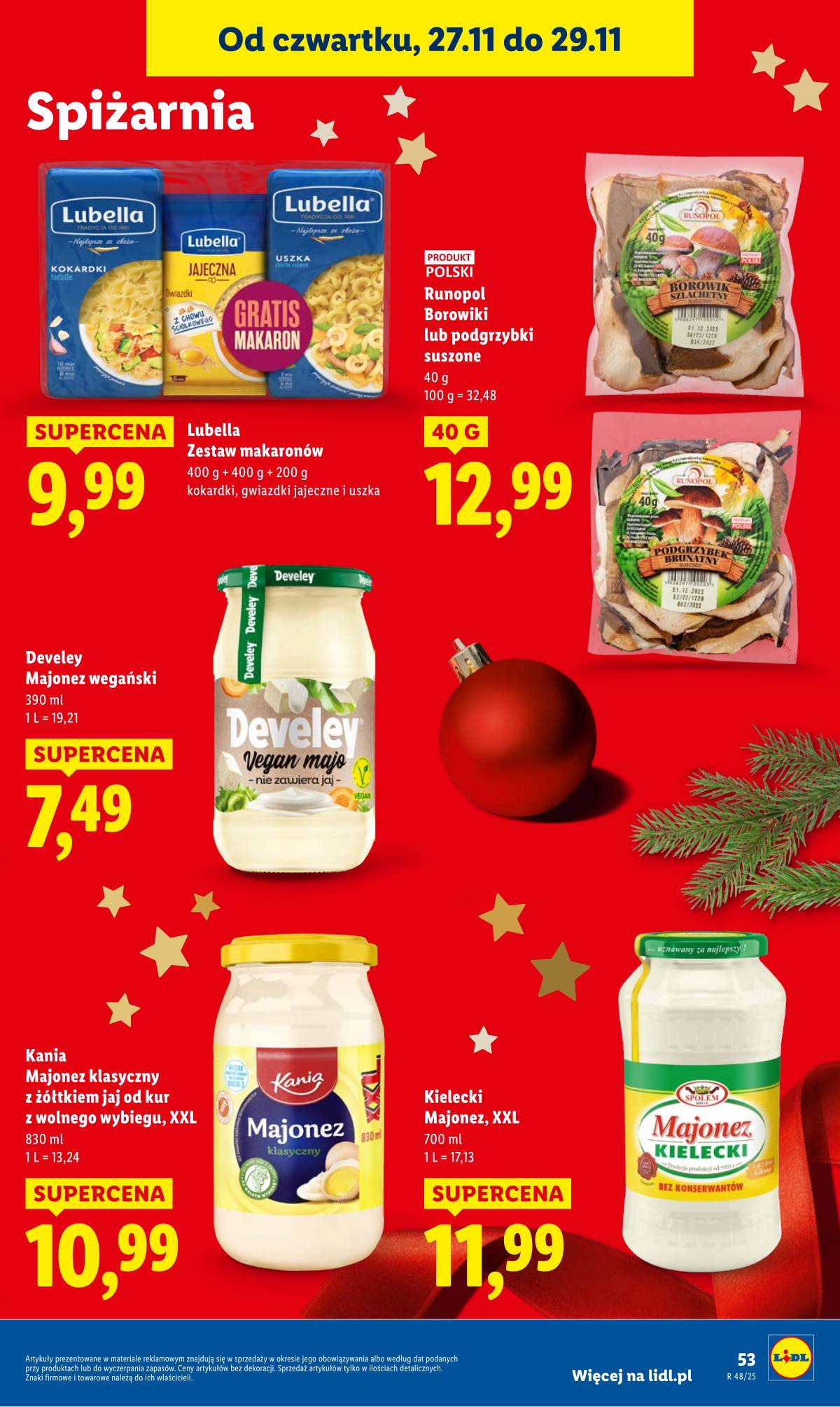 Lidl Lenkija - OFERTA WAŻNA OD 27.11 DO 29.11 53 puslapis