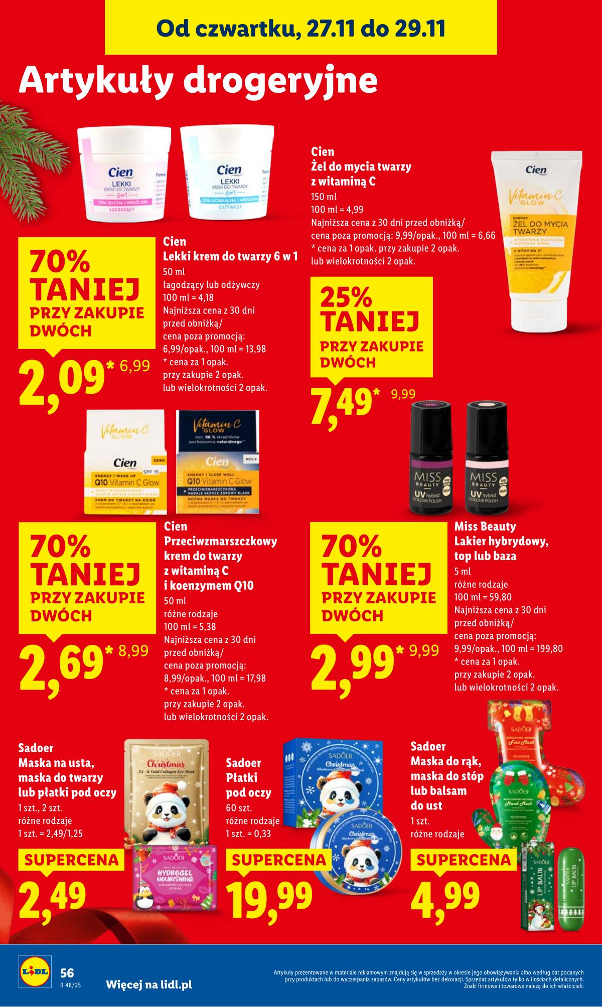 Lidl Lenkija - OFERTA WAŻNA OD 27.11 DO 29.11 56 puslapis