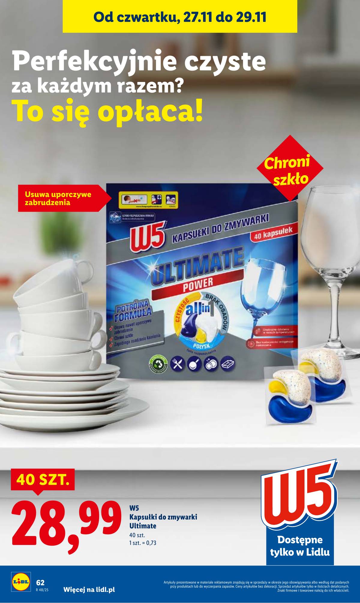 Lidl Lenkija - OFERTA WAŻNA OD 27.11 DO 29.11 62 puslapis