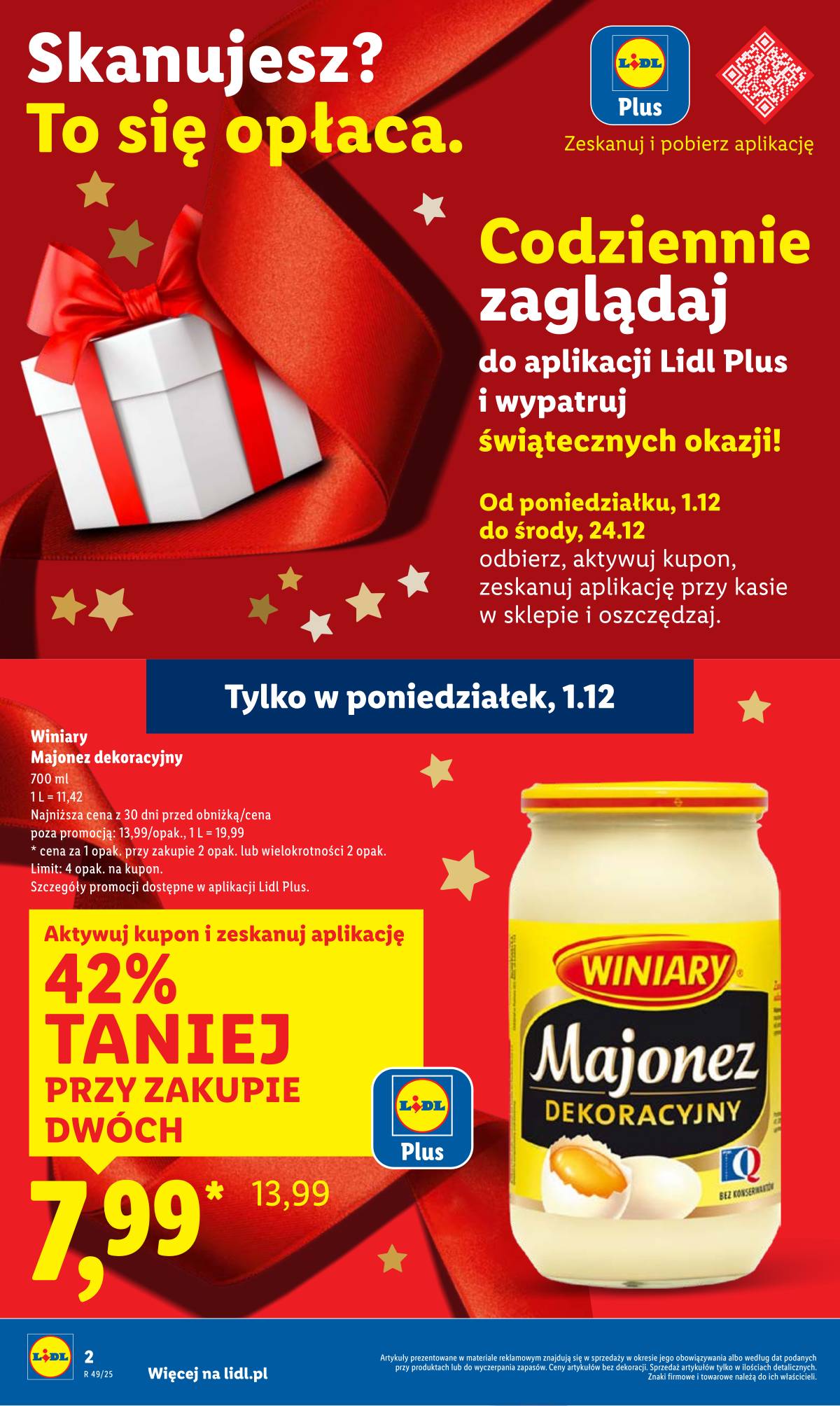 Lidl Lenkija - OFERTA WAŻNA OD 1.12 DO 3.12 2 puslapis