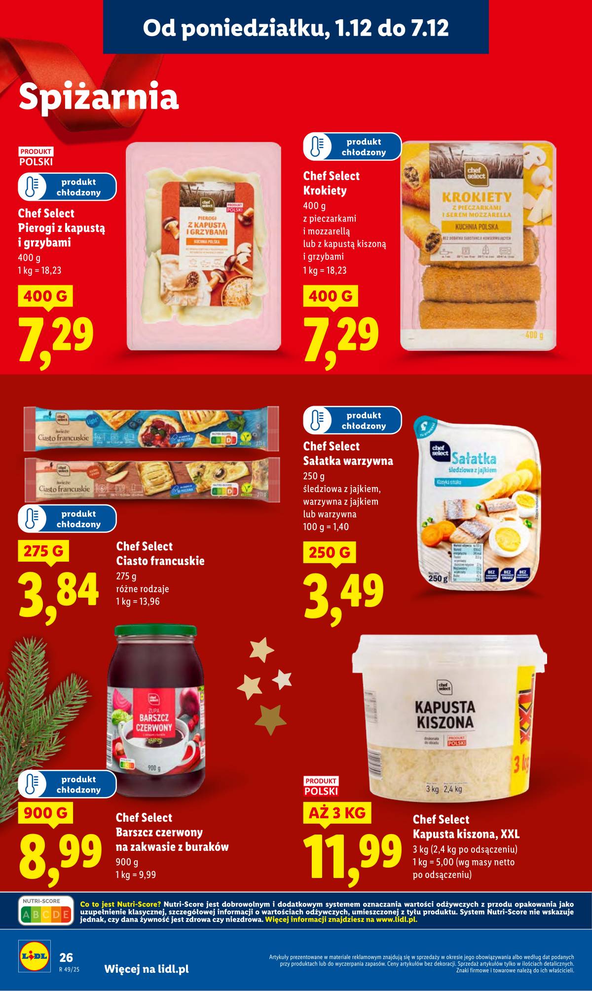 Lidl Lenkija - OFERTA WAŻNA OD 1.12 DO 3.12 28 puslapis