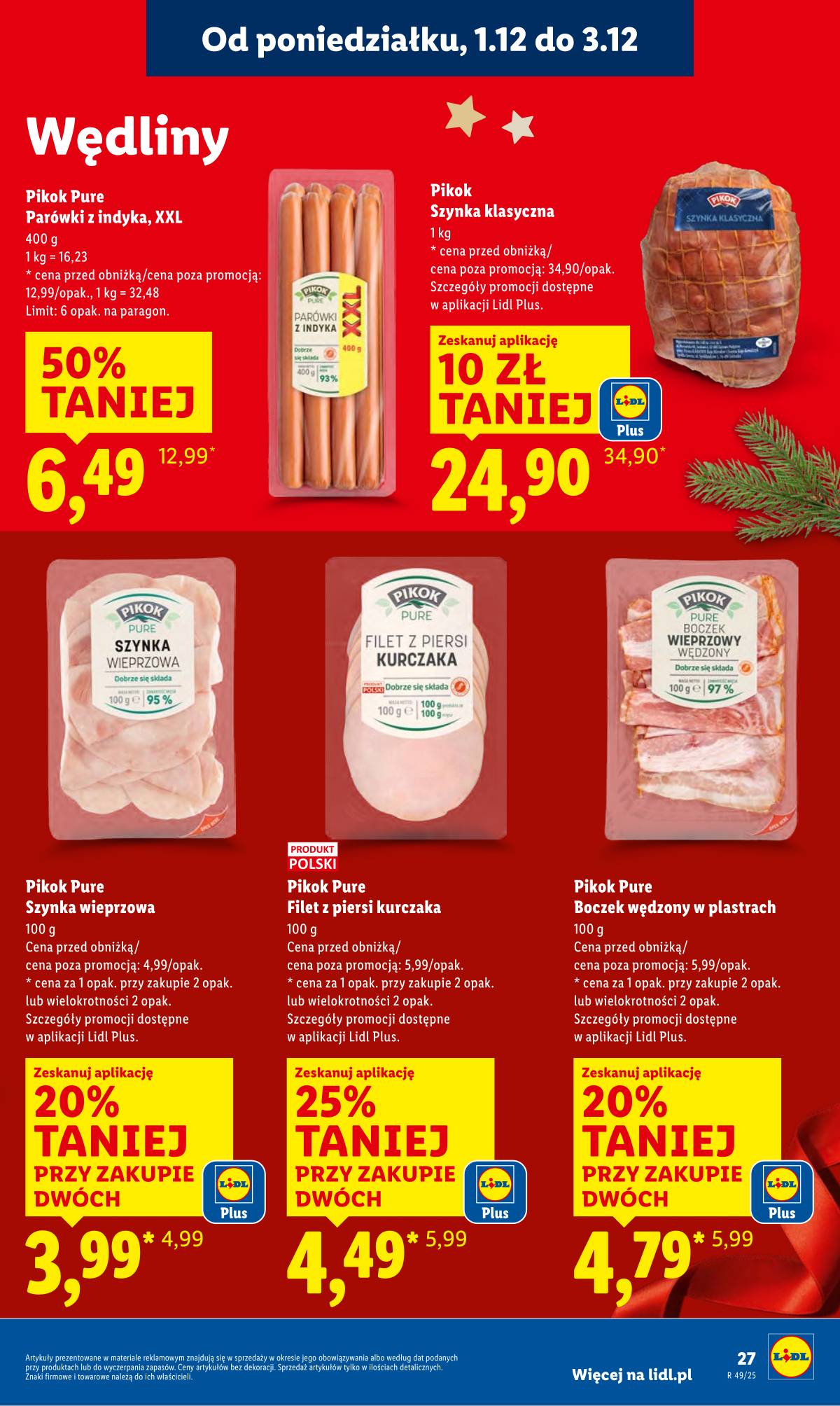 Lidl Lenkija - OFERTA WAŻNA OD 1.12 DO 3.12 29 puslapis