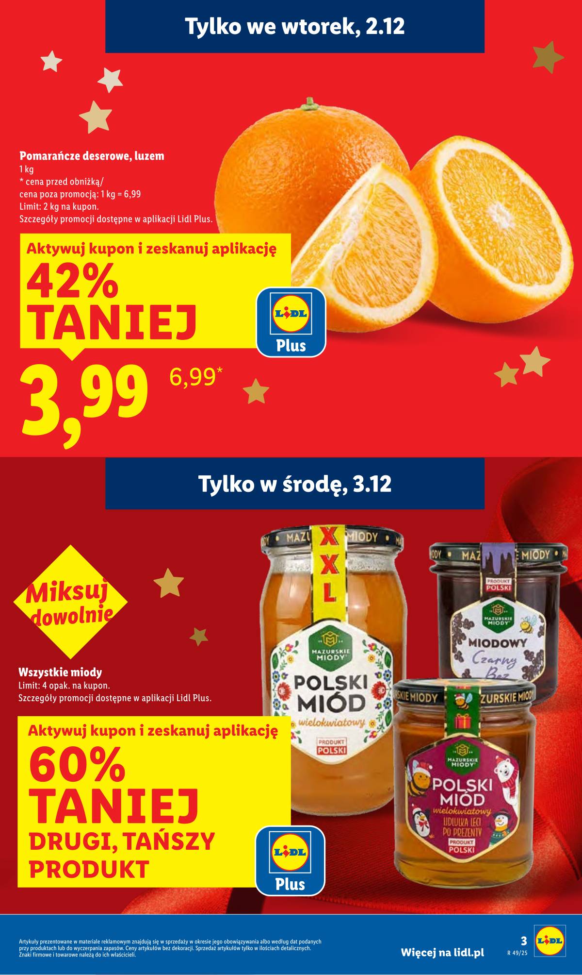 Lidl Lenkija - OFERTA WAŻNA OD 1.12 DO 3.12 3 puslapis
