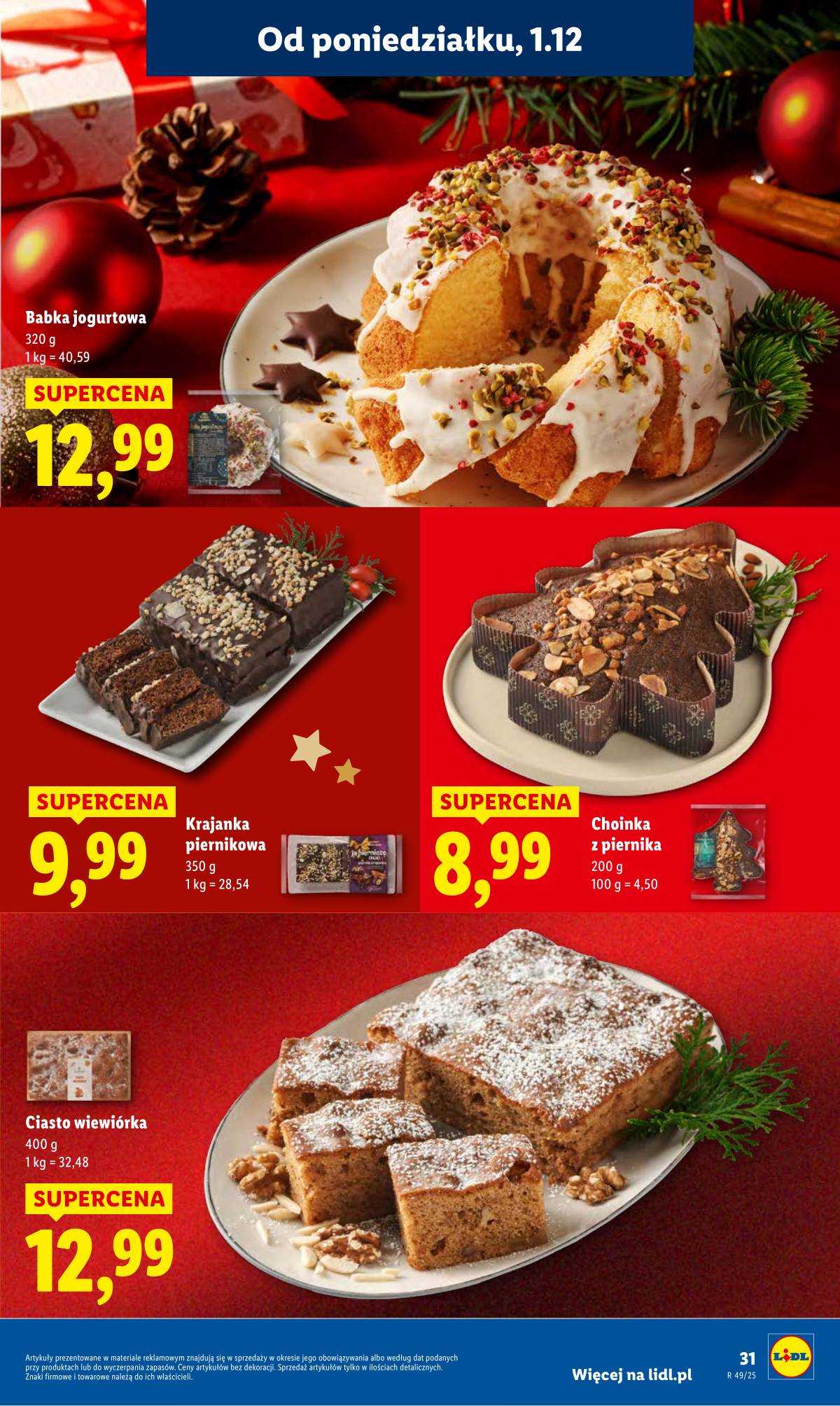 Lidl Lenkija - OFERTA WAŻNA OD 1.12 DO 3.12 33 puslapis
