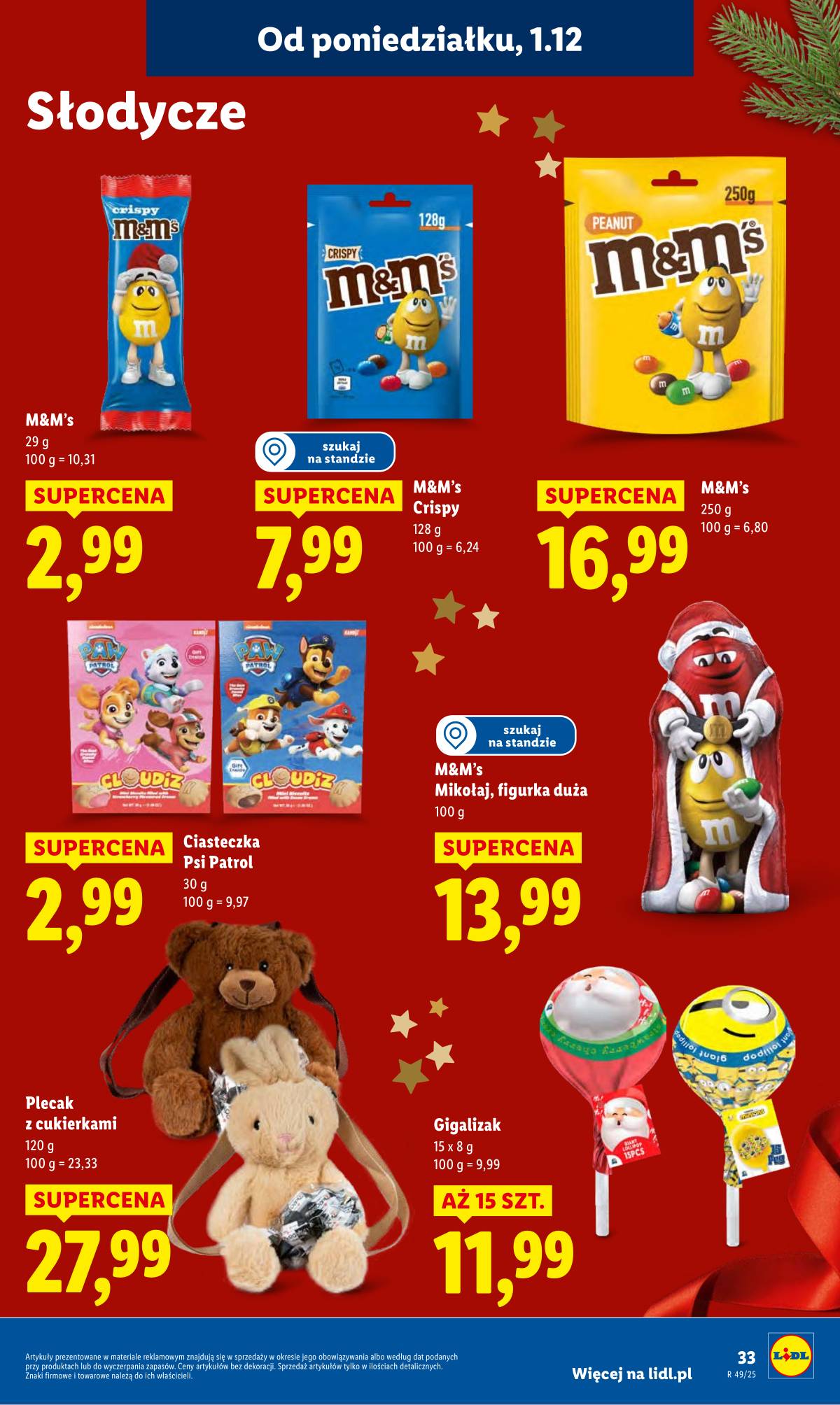 Lidl Lenkija - OFERTA WAŻNA OD 1.12 DO 3.12 35 puslapis