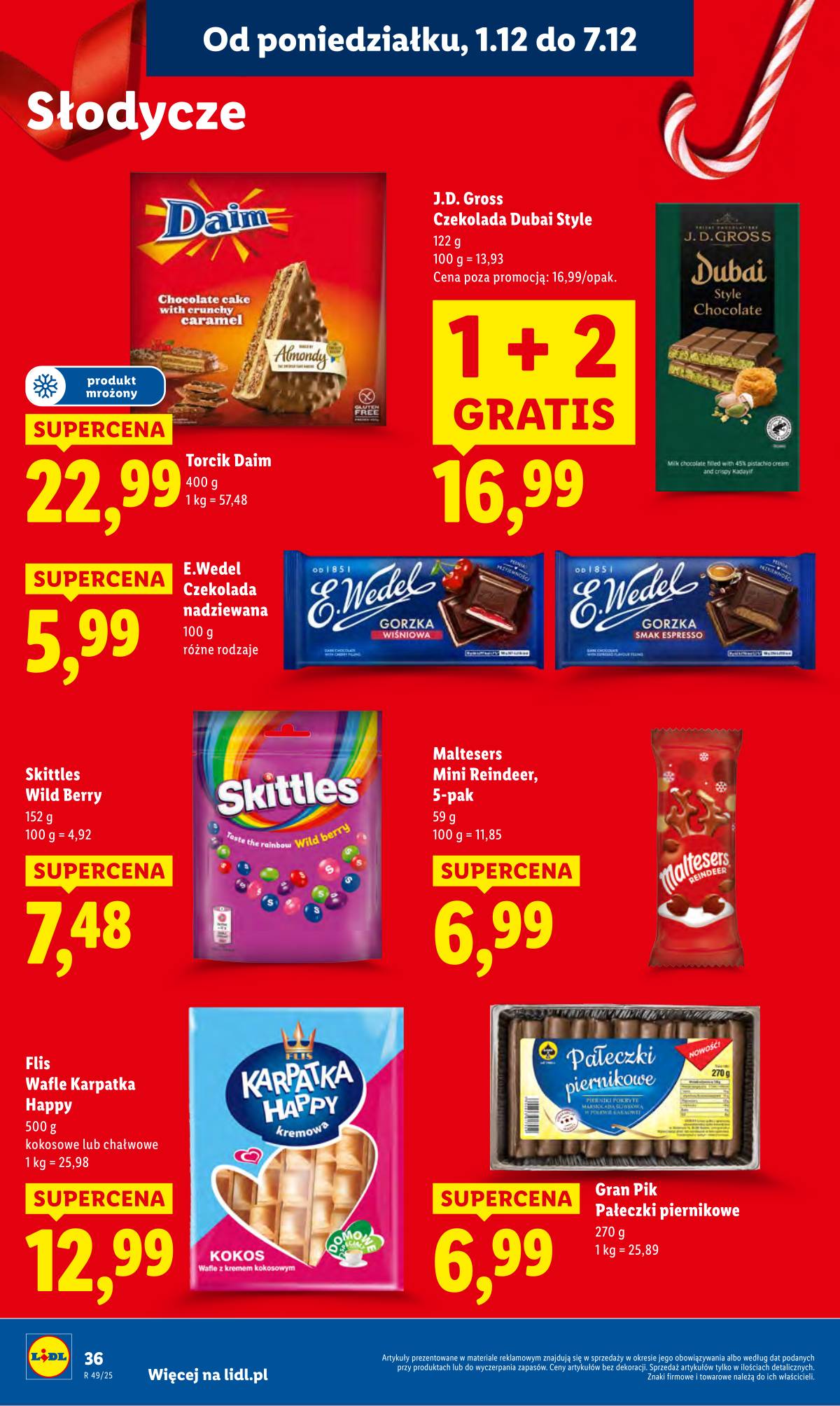 Lidl Lenkija - OFERTA WAŻNA OD 1.12 DO 3.12 38 puslapis