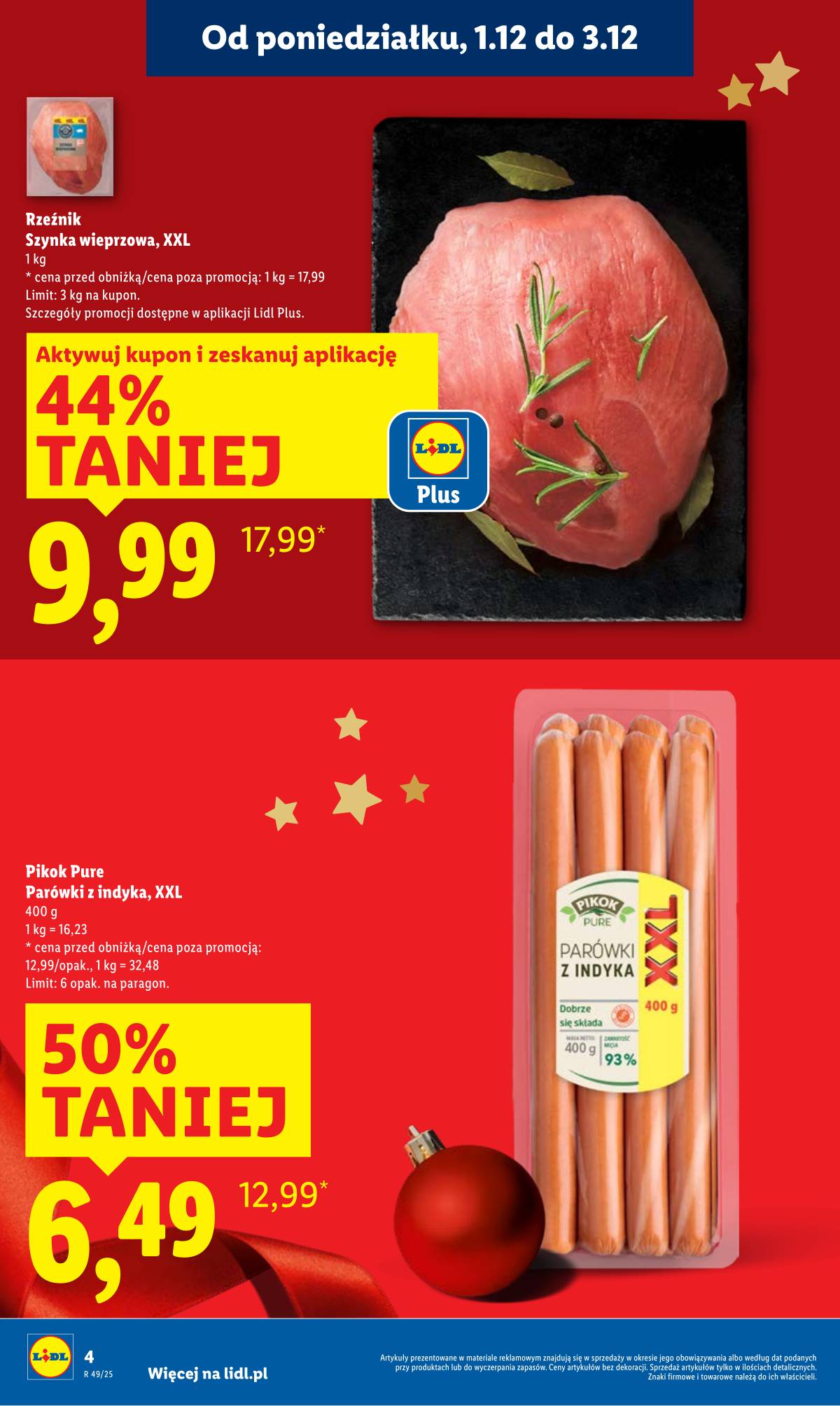 Lidl Lenkija - OFERTA WAŻNA OD 1.12 DO 3.12 4 puslapis