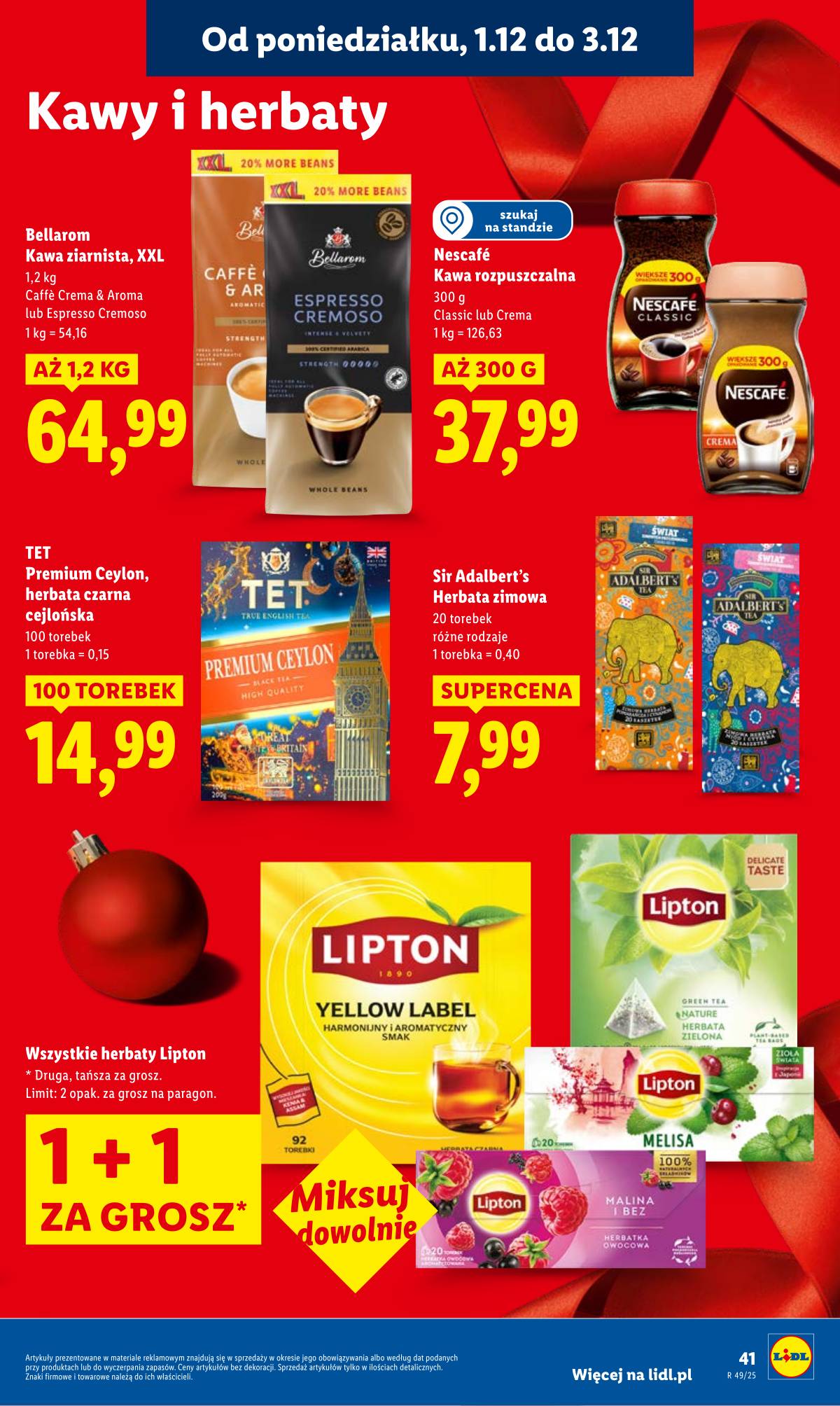 Lidl Lenkija - OFERTA WAŻNA OD 1.12 DO 3.12 43 puslapis
