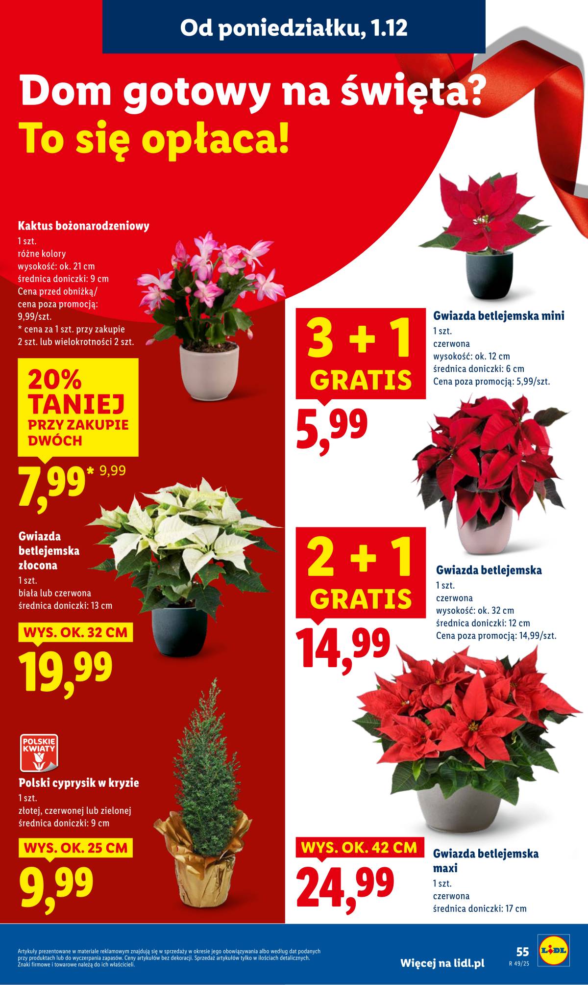 Lidl Lenkija - OFERTA WAŻNA OD 1.12 DO 3.12 57 puslapis