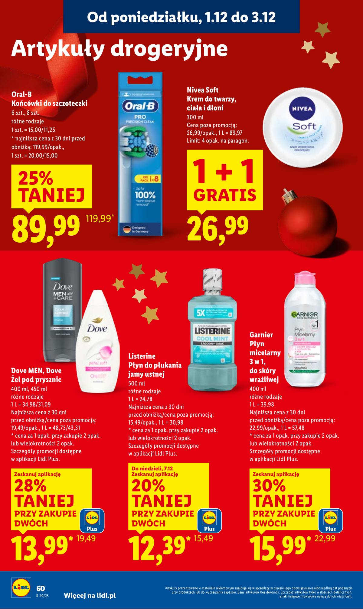 Lidl Lenkija - OFERTA WAŻNA OD 1.12 DO 3.12 62 puslapis