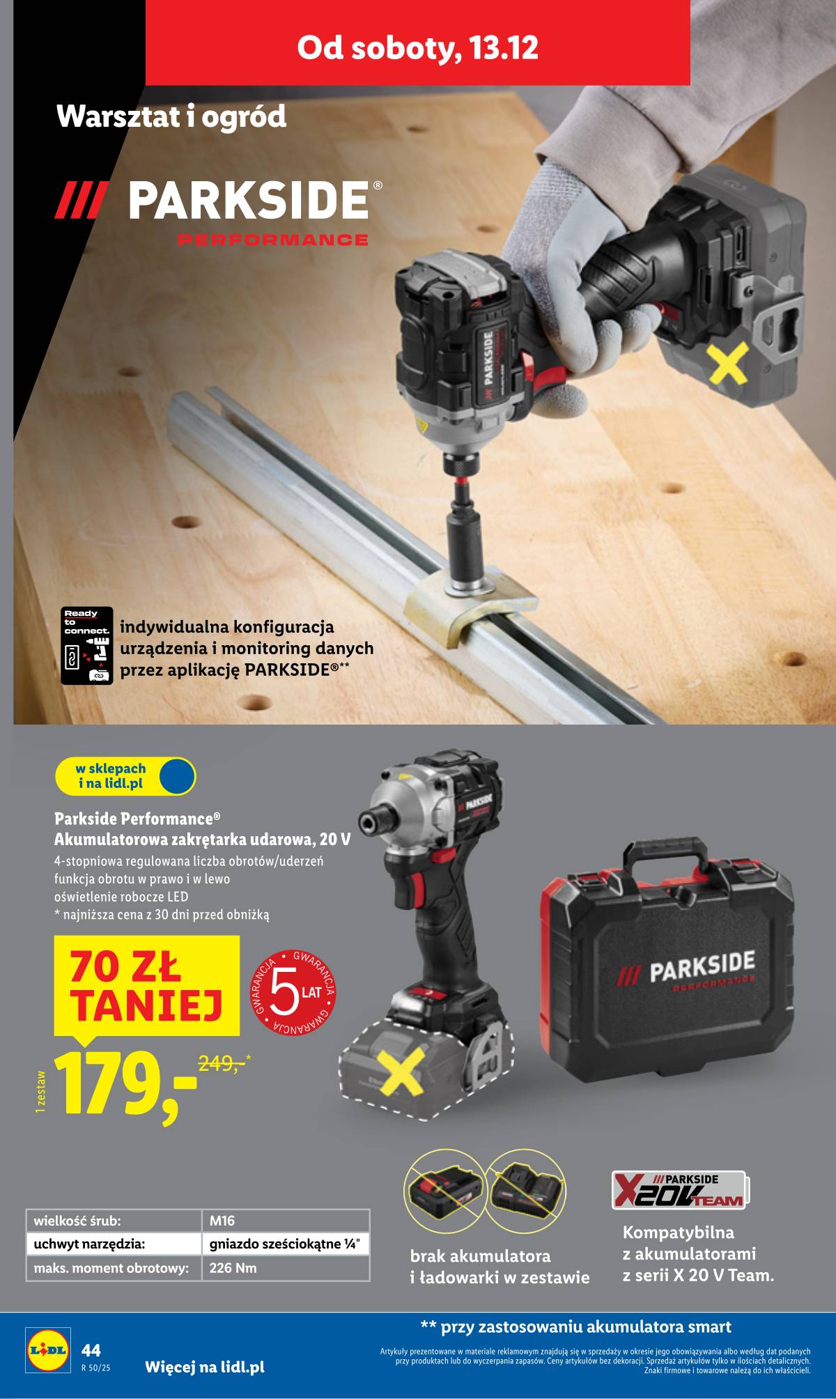 Lidl Lenkija - OFERTA WAŻNA OD 8.12 52 puslapis