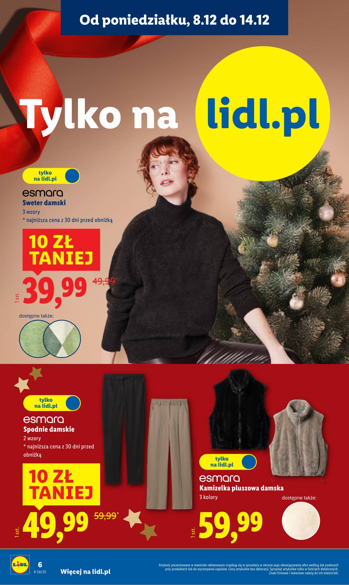 Lidl Lenkija - OFERTA WAŻNA OD 8.12 6 puslapis