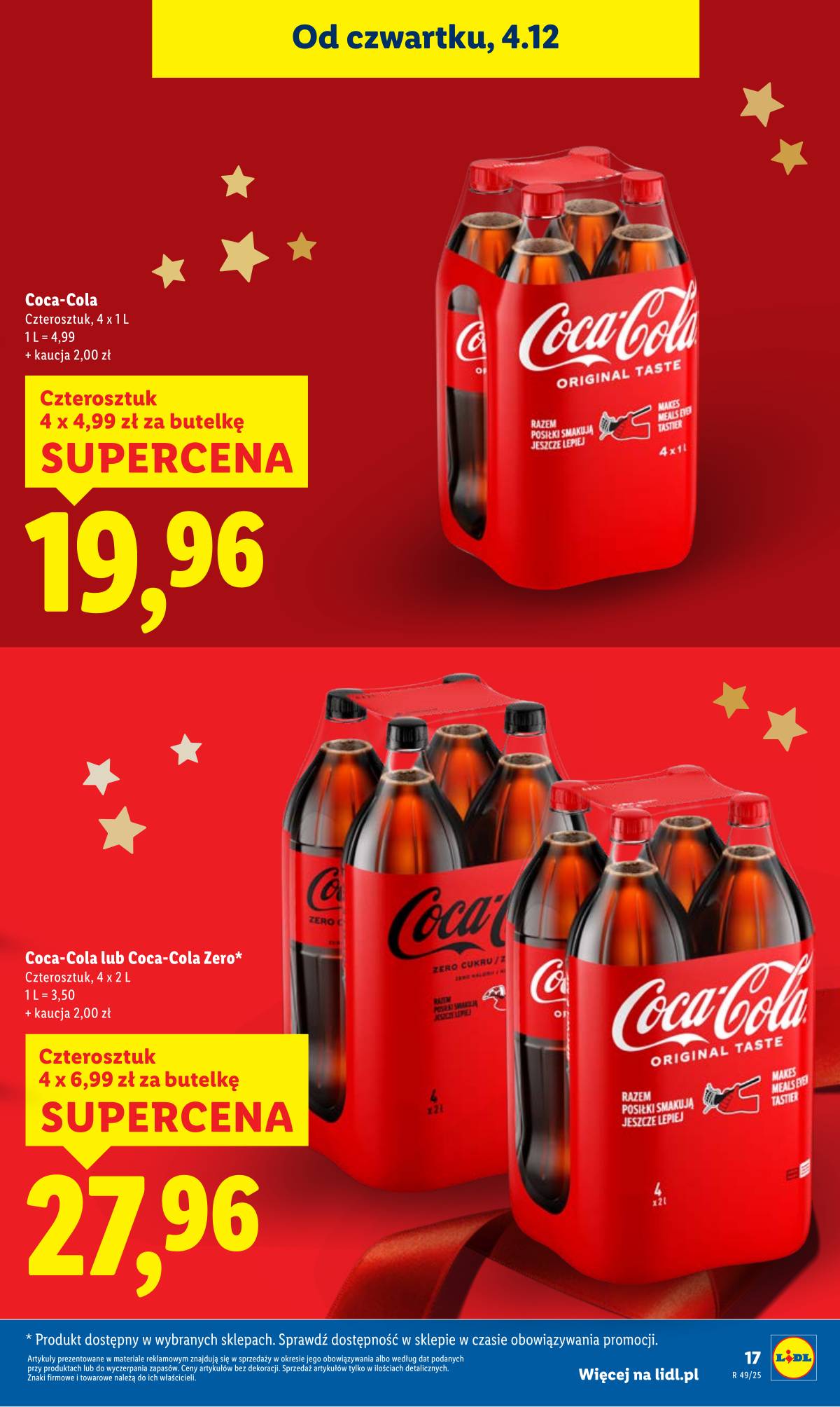 Lidl Lenkija - OFERTA WAŻNA OD  4.12 DO 7.12 17 puslapis