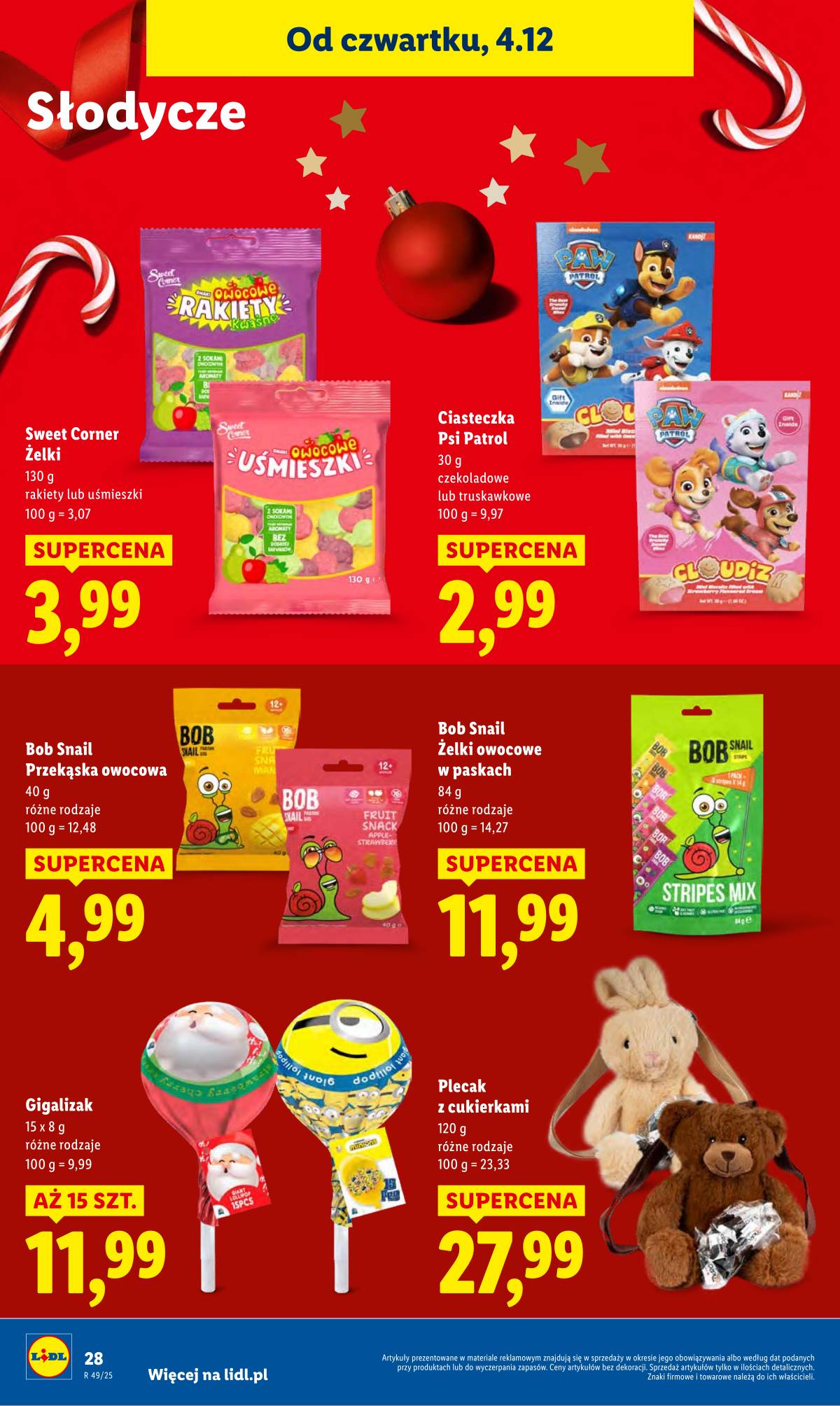 Lidl Lenkija - OFERTA WAŻNA OD  4.12 DO 7.12 30 puslapis