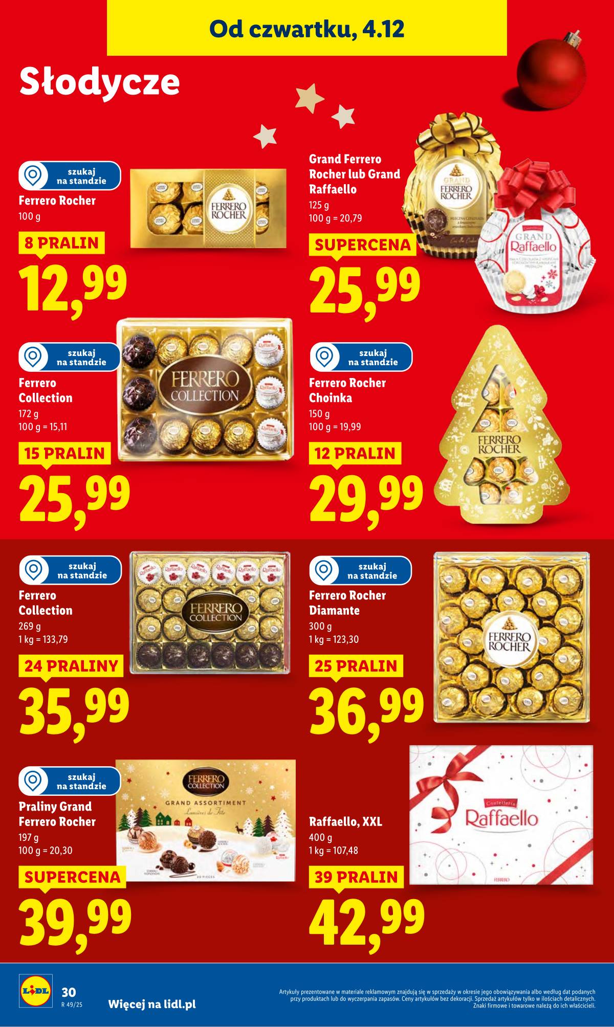 Lidl Lenkija - OFERTA WAŻNA OD  4.12 DO 7.12 32 puslapis