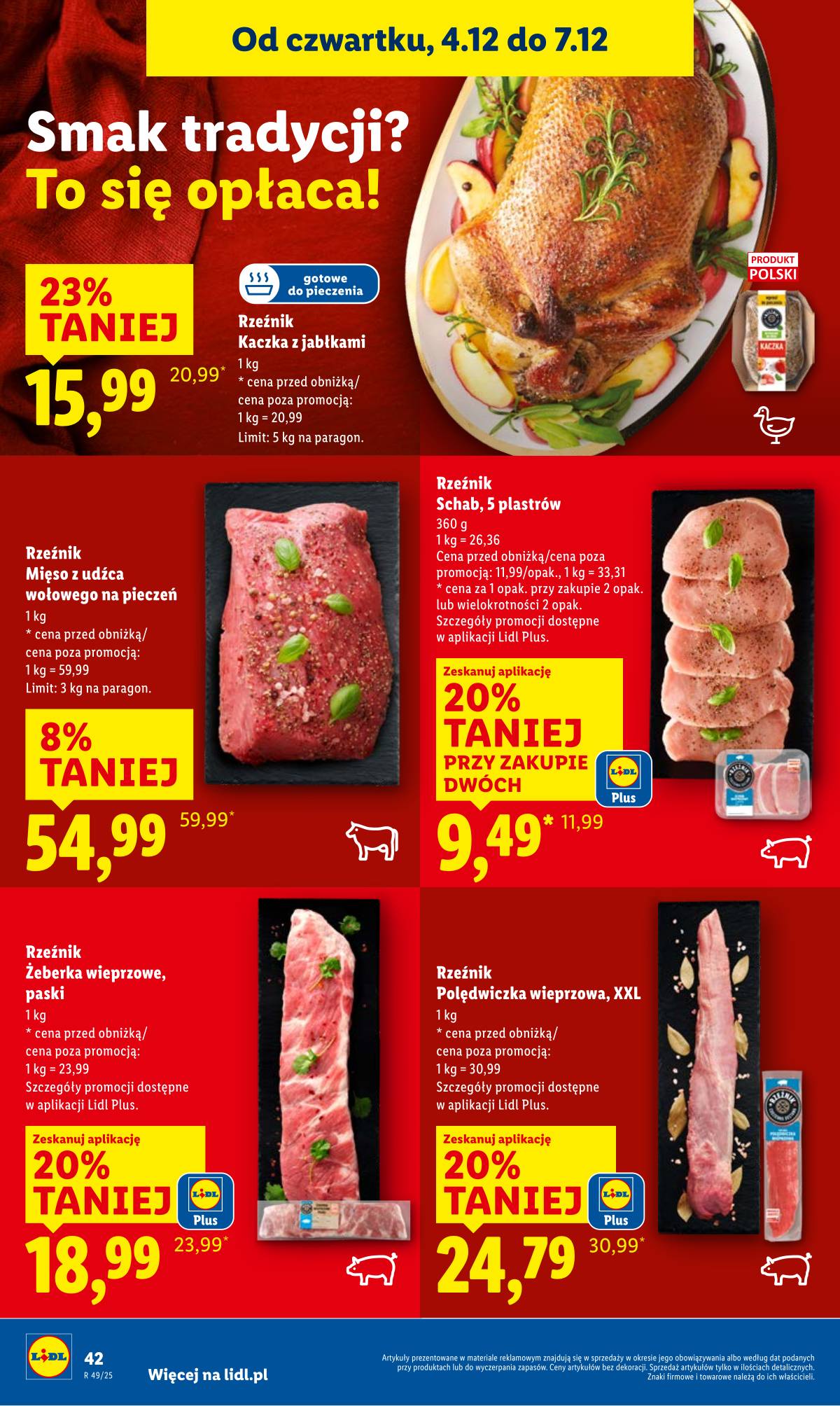 Lidl Lenkija - OFERTA WAŻNA OD  4.12 DO 7.12 44 puslapis