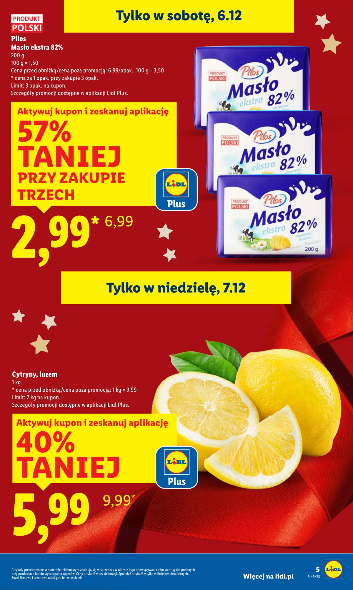 Lidl Lenkija - OFERTA WAŻNA OD  4.12 DO 7.12 5 puslapis